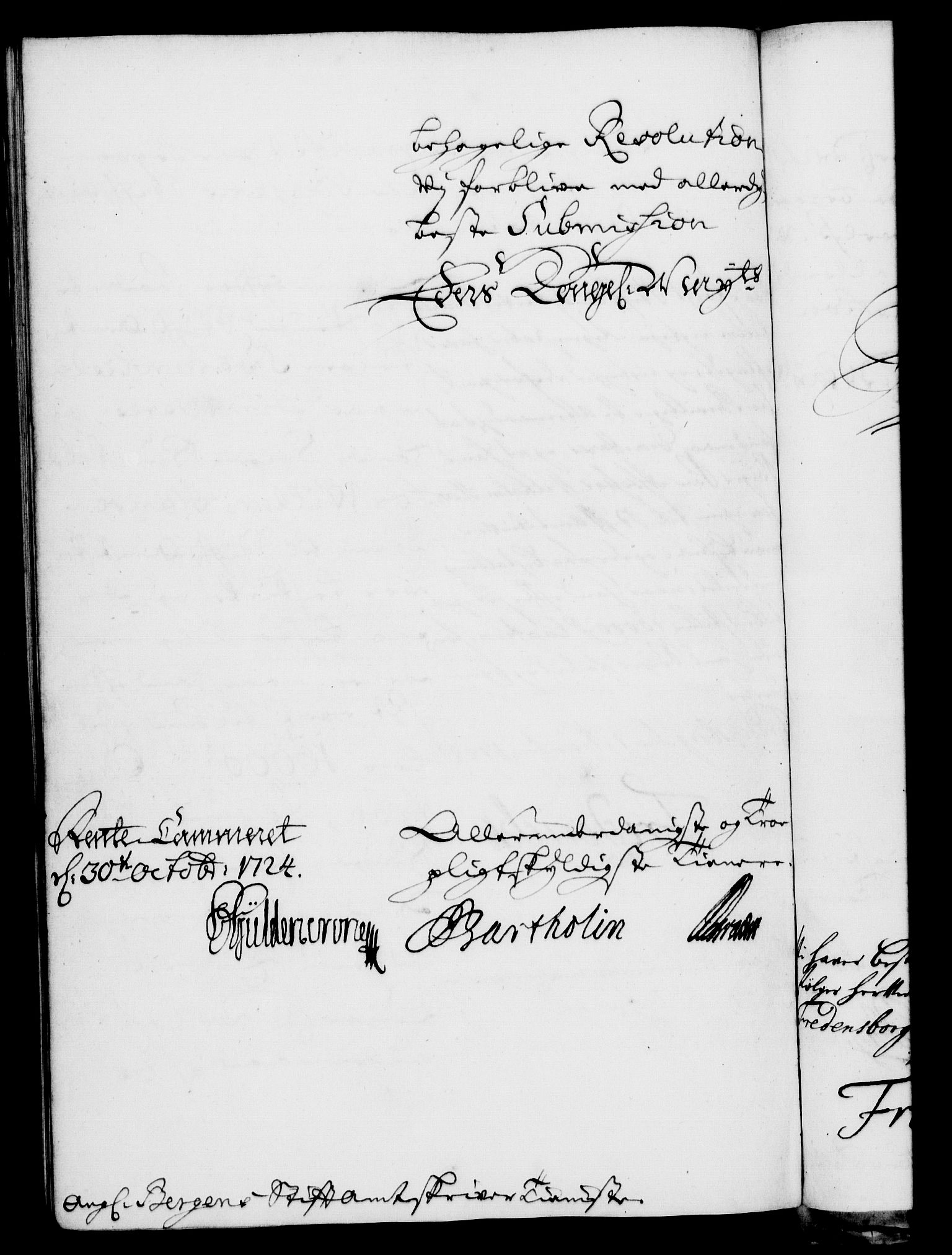 Rentekammeret, Kammerkanselliet, AV/RA-EA-3111/G/Gf/Gfa/L0007: Norsk relasjons- og resolusjonsprotokoll (merket RK 52.7), 1724, s. 814