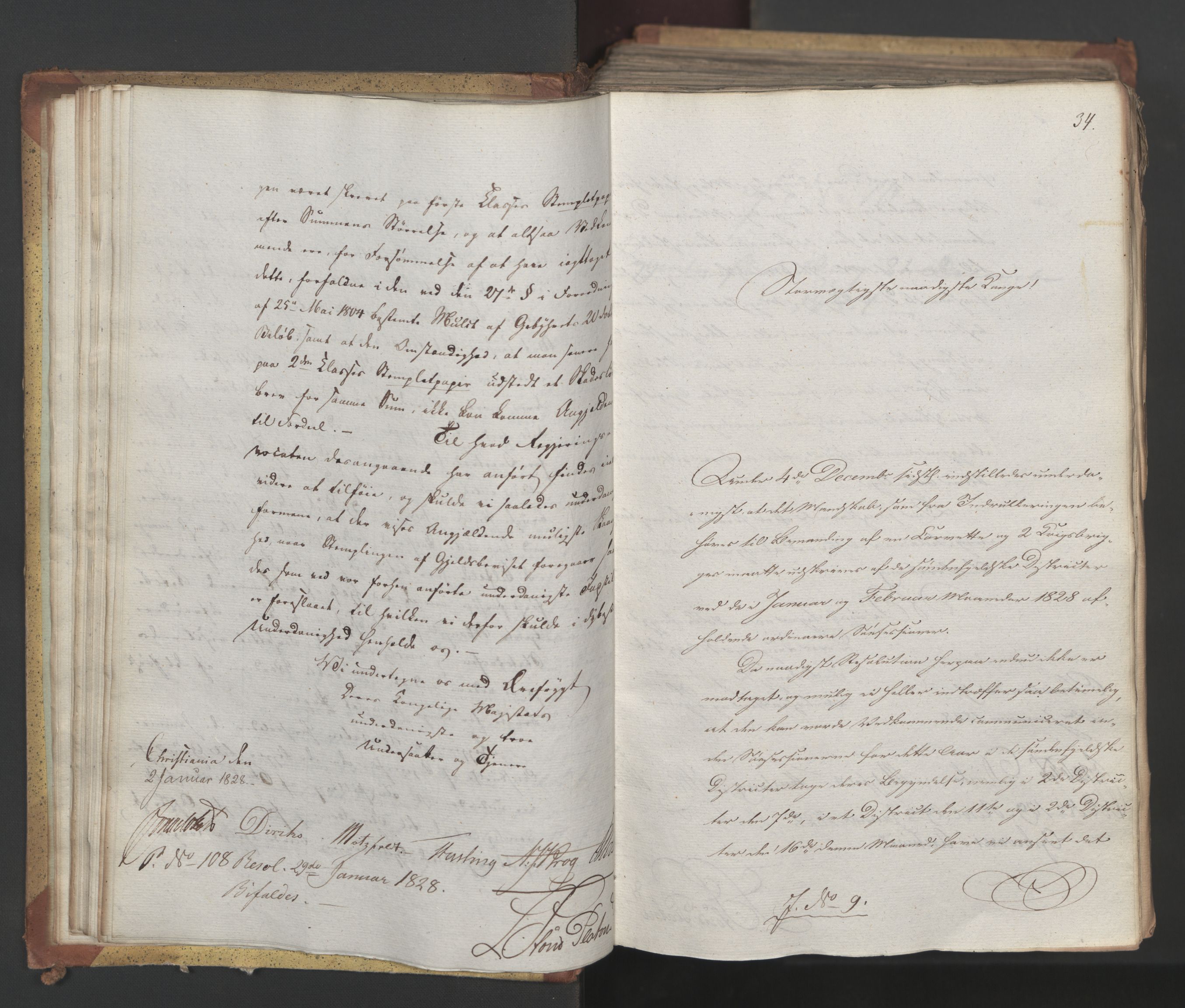 Statsrådsavdelingen i Stockholm, AV/RA-S-1003/D/Da/L0054: Regjeringsinnstillinger nr. 1-230, 1828, s. 40