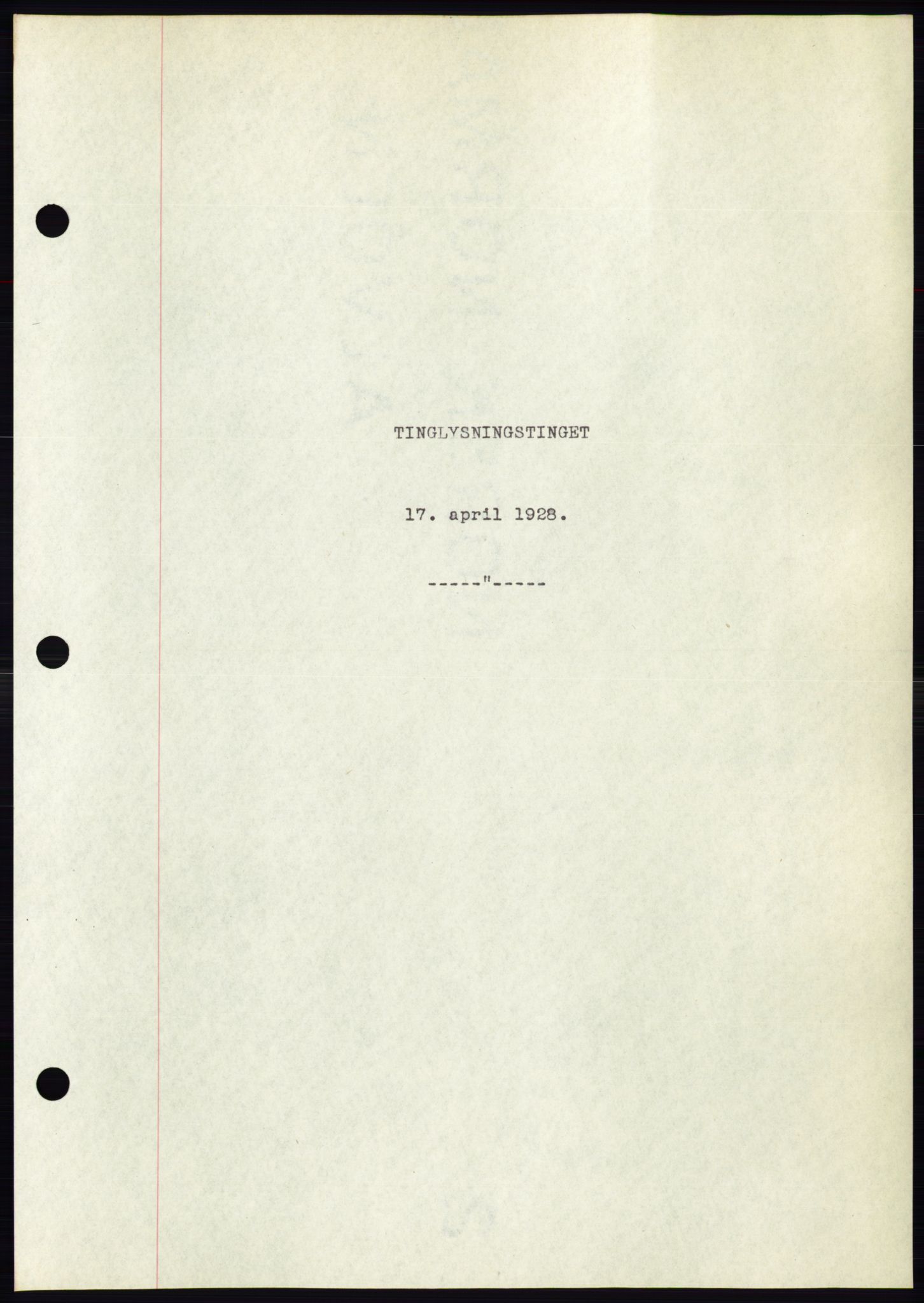 Ålesund byfogd, AV/SAT-A-4384: Pantebok nr. 24, 1928-1929, Tingl.dato: 17.04.1928