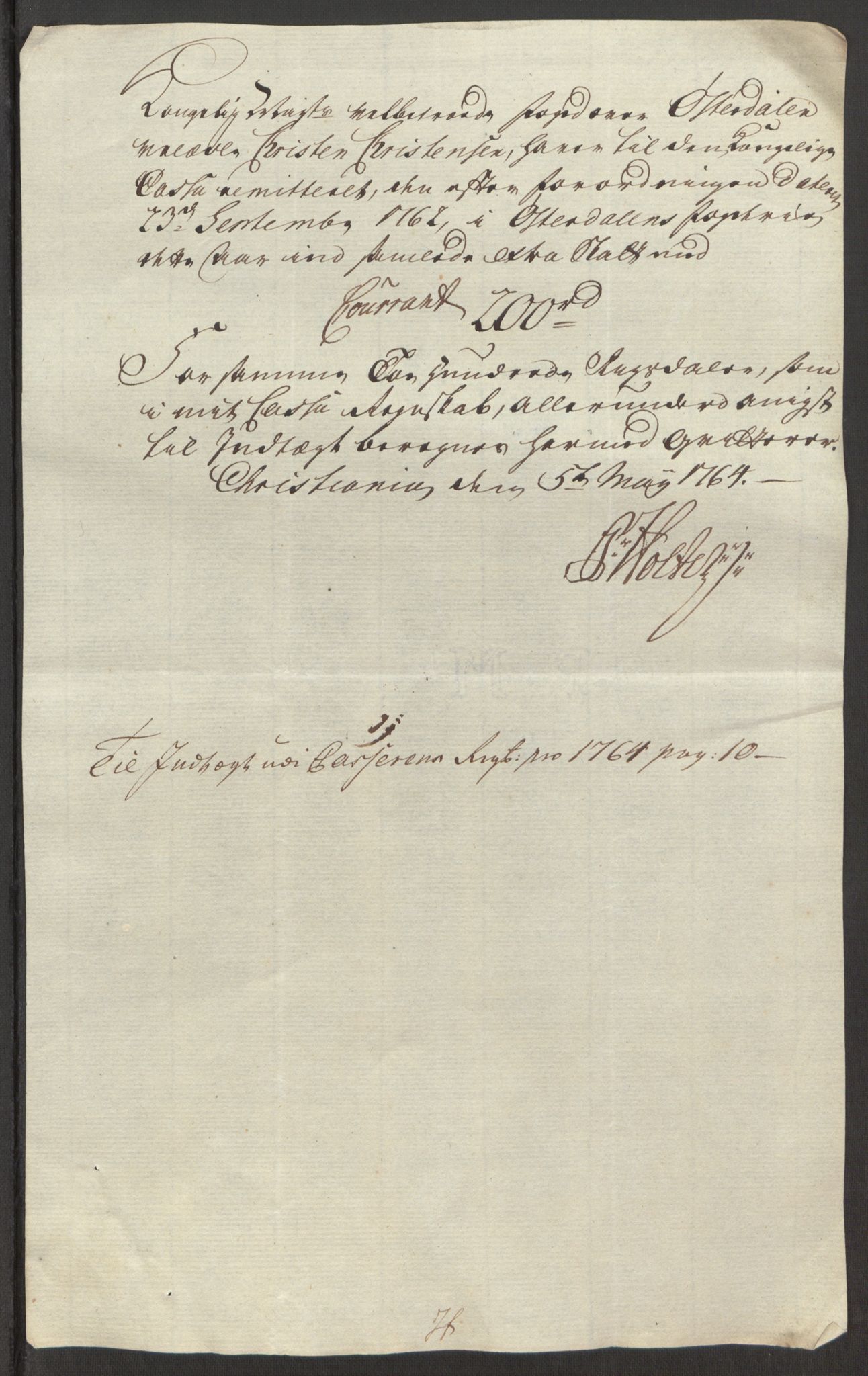 Rentekammeret inntil 1814, Reviderte regnskaper, Fogderegnskap, RA/EA-4092/R15/L1014: Ekstraskatten Østerdal, 1762-1764, s. 526