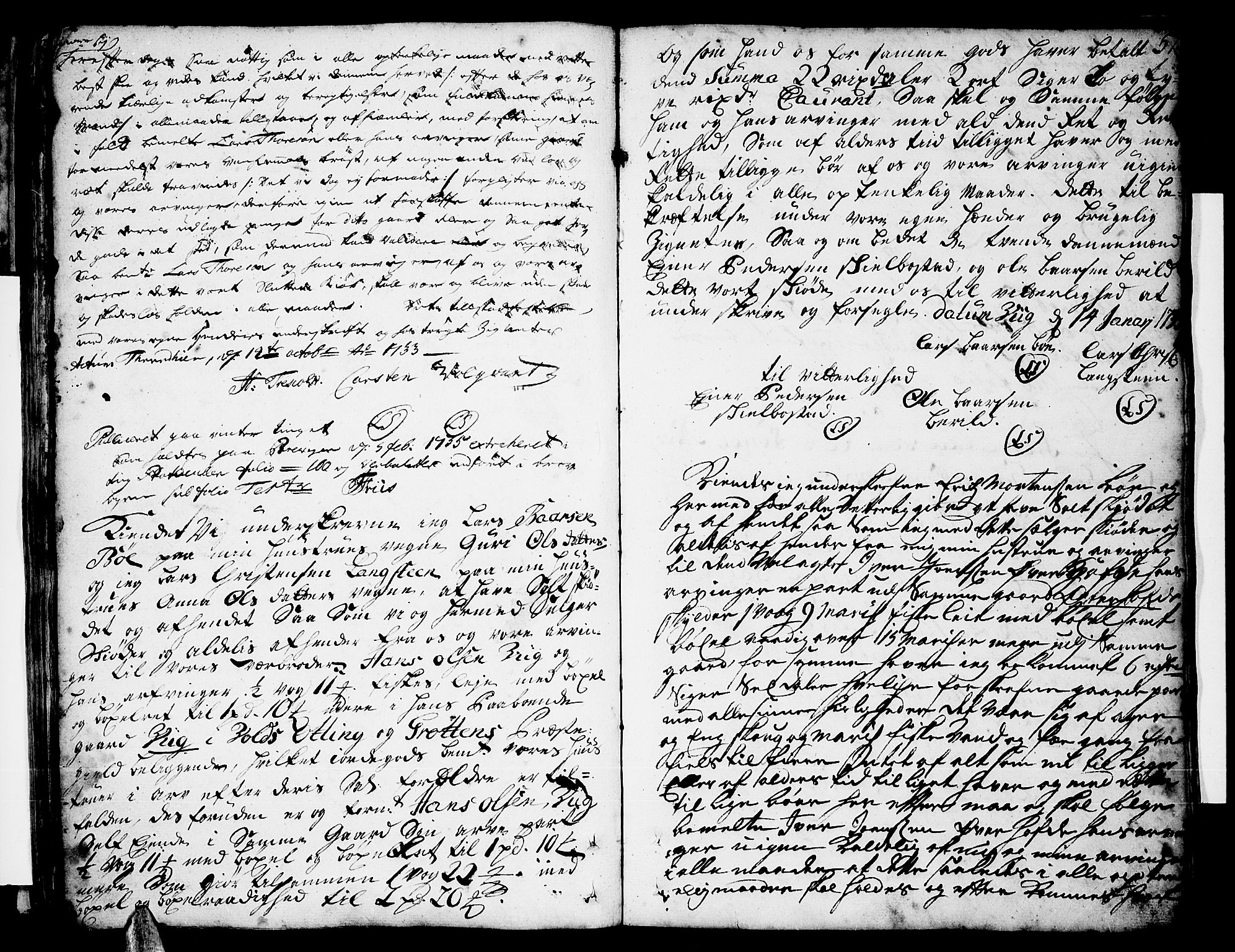 Romsdal sorenskriveri, SAT/A-4149/1/2/2C/L0002: Pantebok nr. 2, 1731-1745, s. 57
