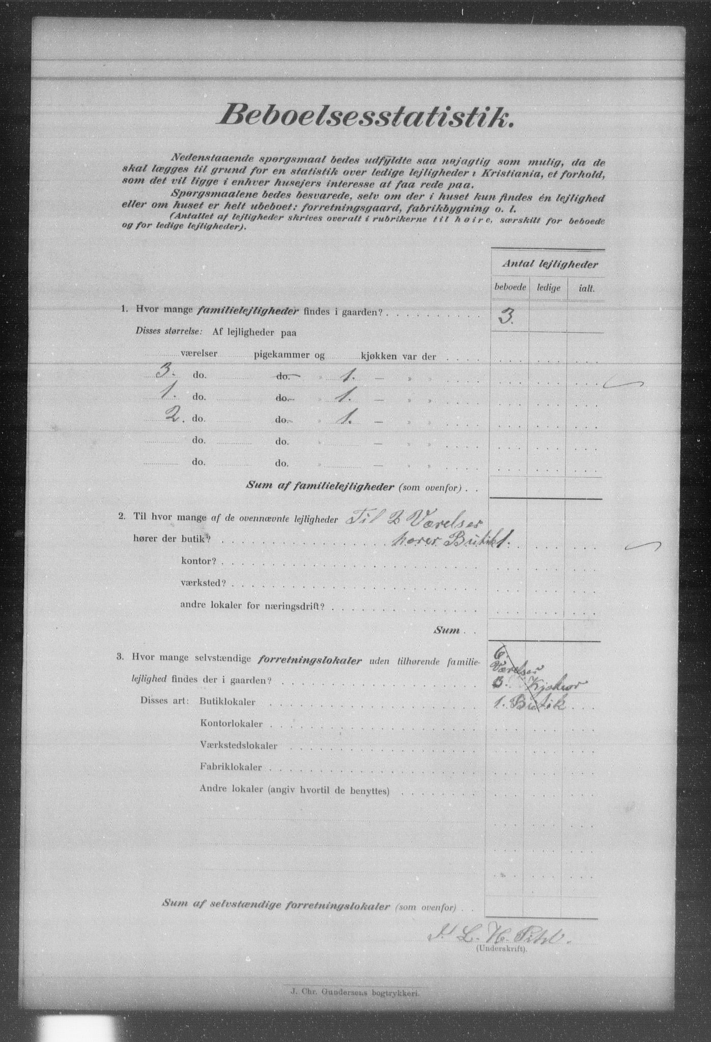 OBA, Kommunal folketelling 31.12.1903 for Kristiania kjøpstad, 1903, s. 6870