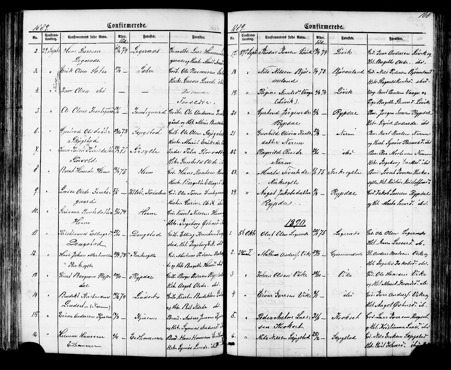 Ministerialprotokoller, klokkerbøker og fødselsregistre - Møre og Romsdal, AV/SAT-A-1454/541/L0547: Klokkerbok nr. 541C02, 1867-1921, s. 166