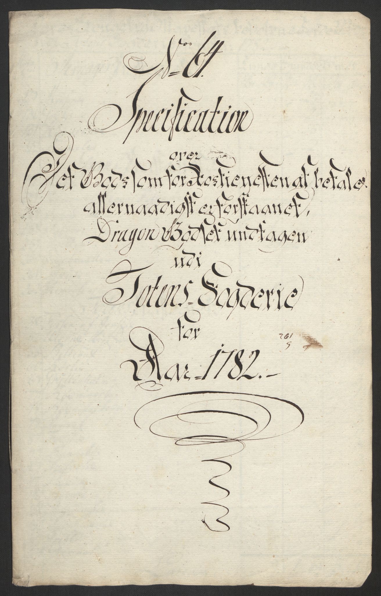 Rentekammeret inntil 1814, Reviderte regnskaper, Fogderegnskap, RA/EA-4092/R19/L1369: Fogderegnskap Toten, Hadeland og Vardal, 1782, s. 228