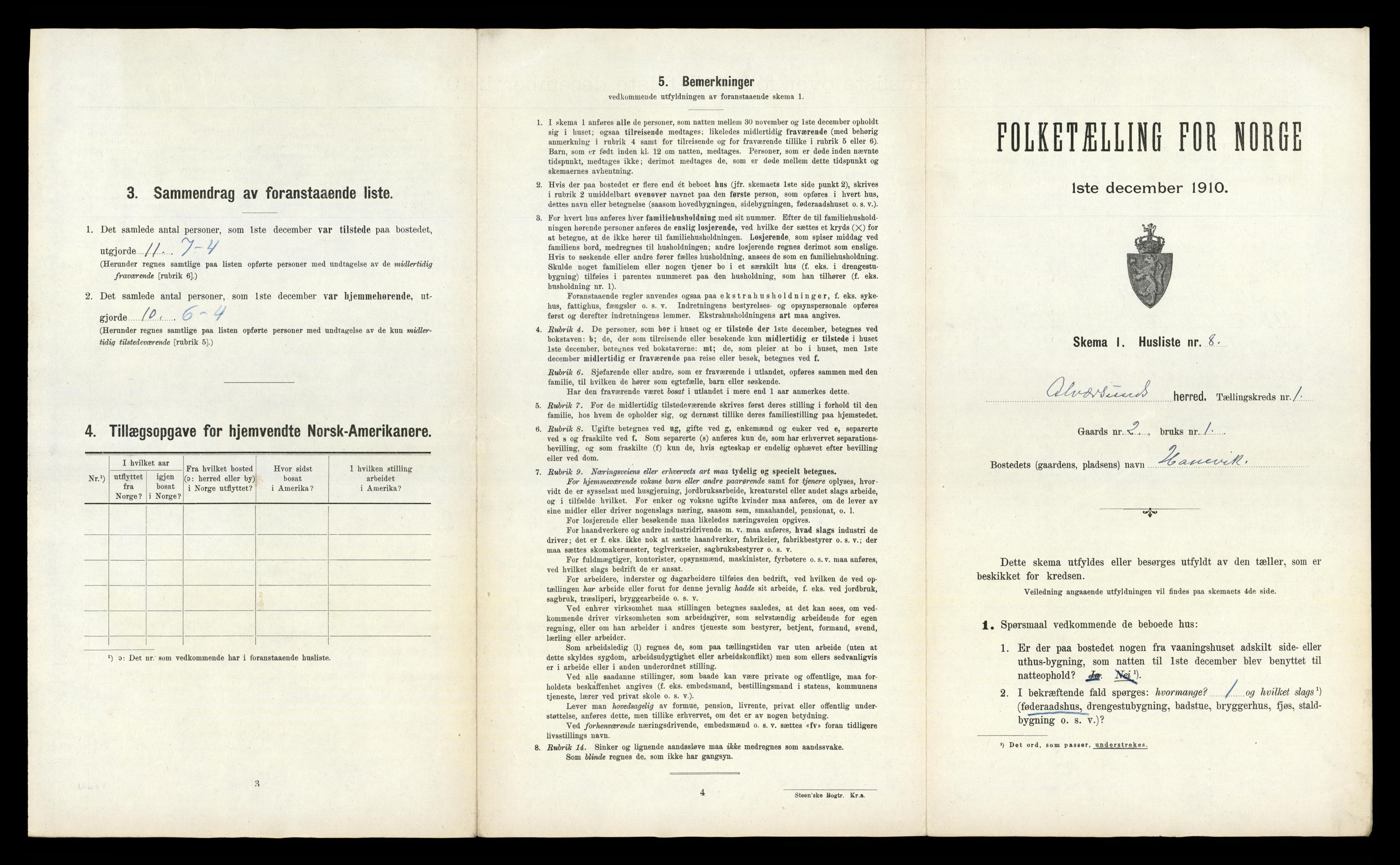 RA, Folketelling 1910 for 1257 Alversund herred, 1910, s. 68