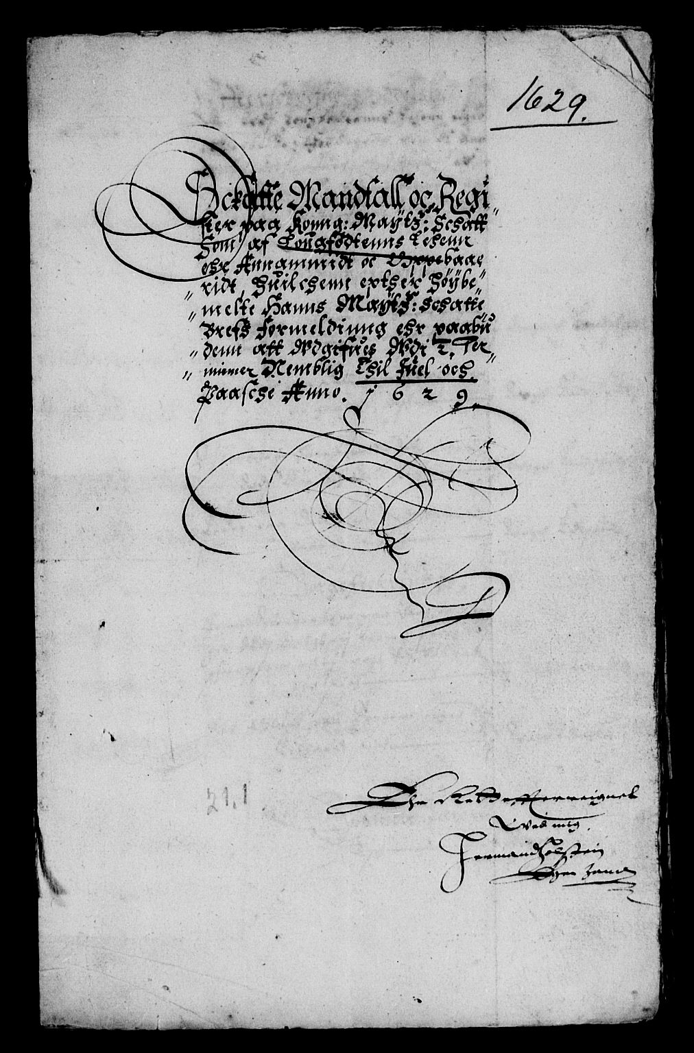 Rentekammeret inntil 1814, Reviderte regnskaper, Lensregnskaper, AV/RA-EA-5023/R/Rb/Rbz/L0021: Nordlandenes len, 1628-1630