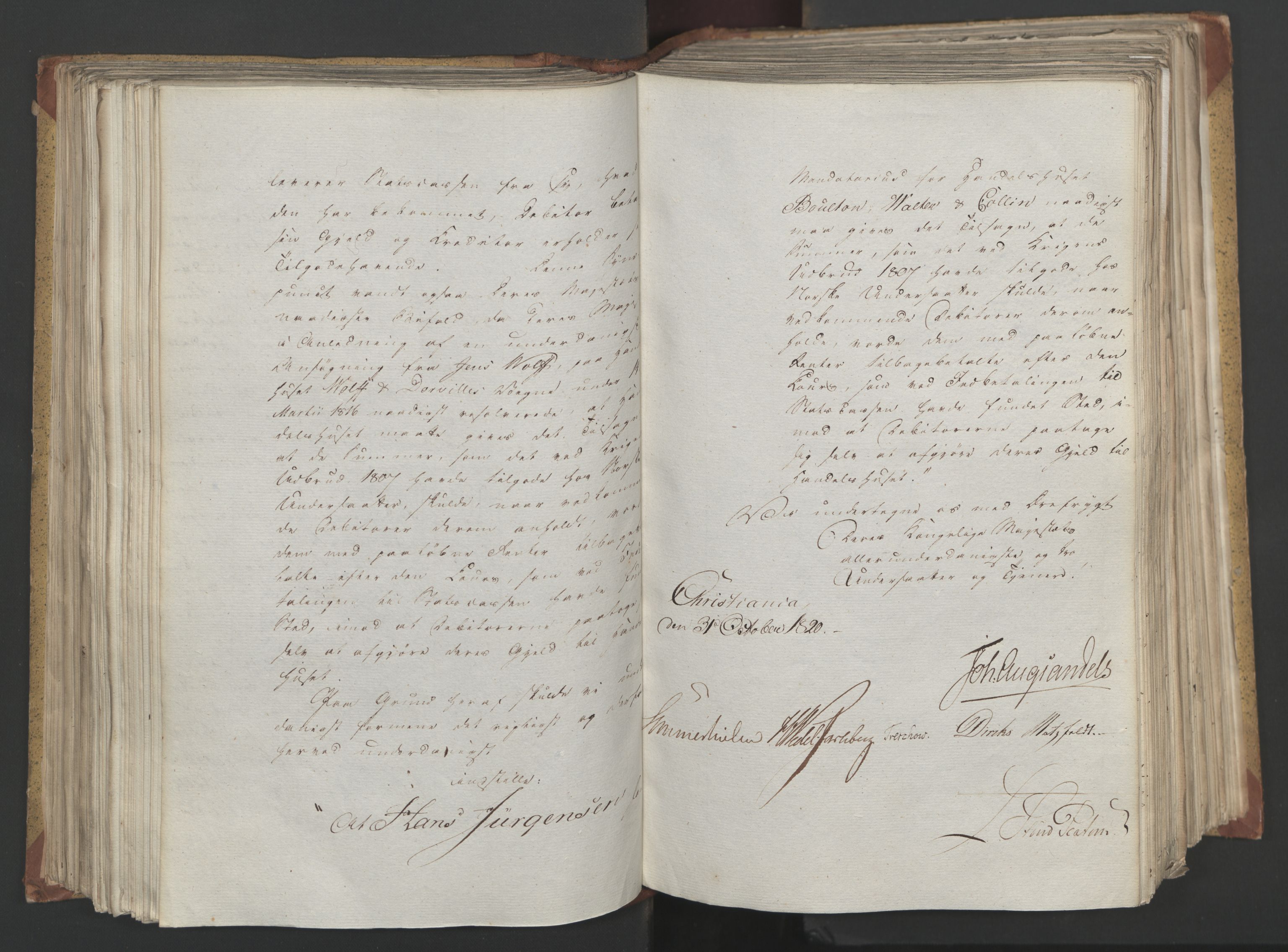 Statsrådsavdelingen i Stockholm, AV/RA-S-1003/D/Da/L0024: Regjeringsinnstillinger nr. 4663-4873, 1820, s. 210
