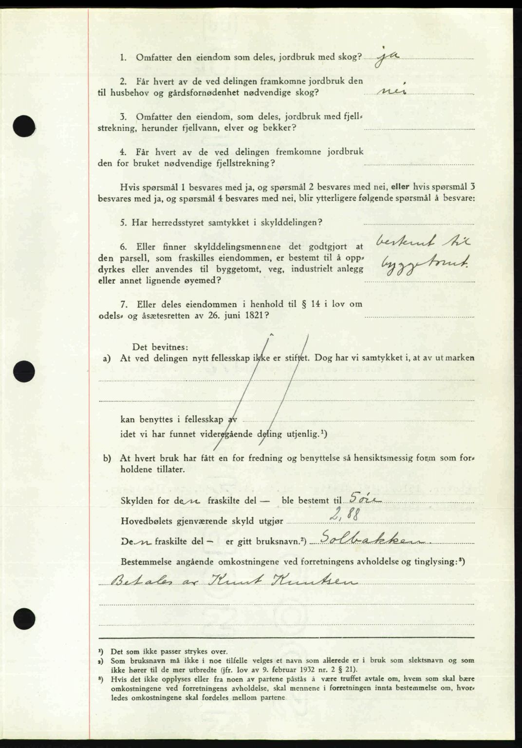 Nedenes sorenskriveri, AV/SAK-1221-0006/G/Gb/Gba/L0059: Pantebok nr. A11, 1948-1948, Dagboknr: 1515/1948