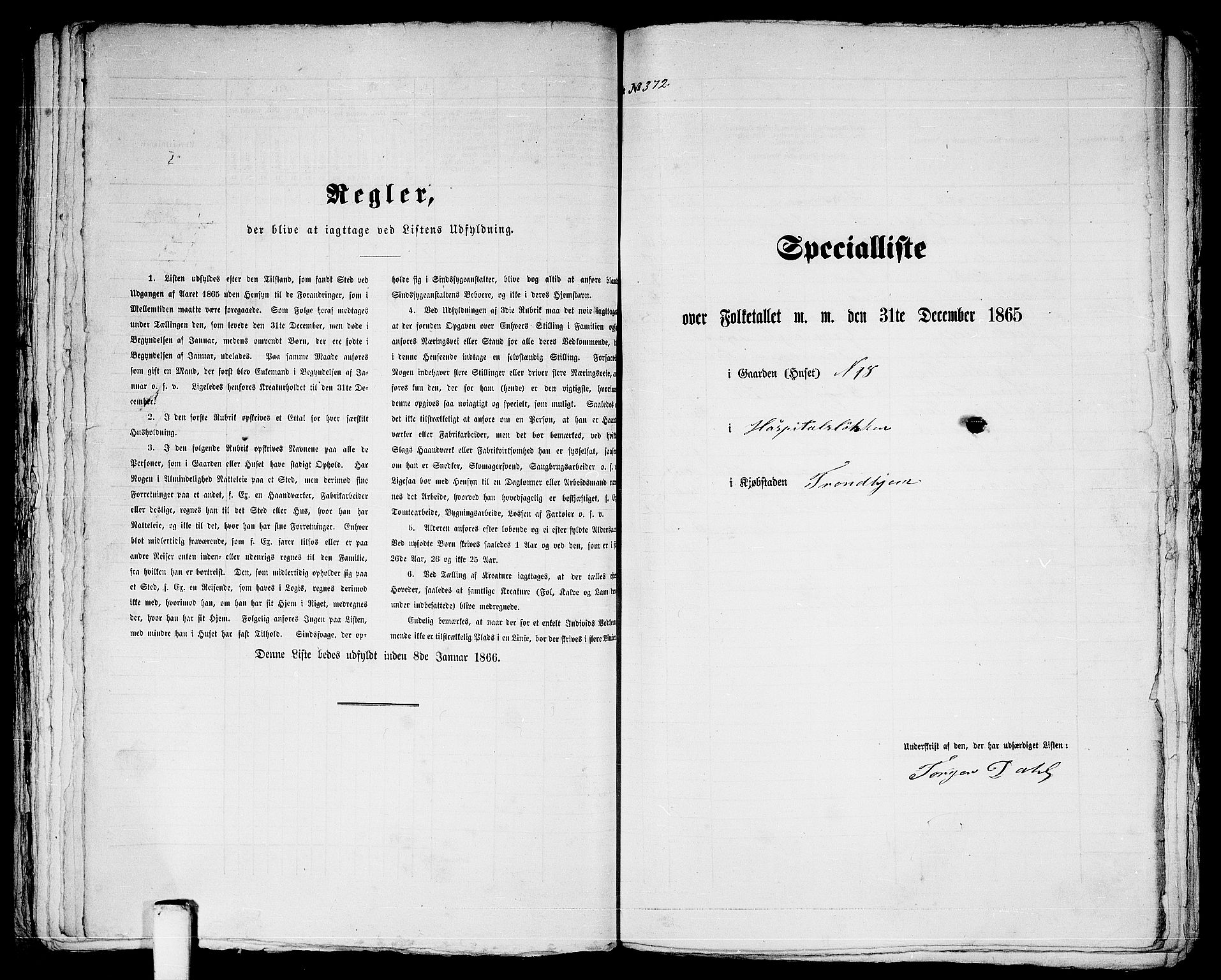 RA, Folketelling 1865 for 1601 Trondheim kjøpstad, 1865, s. 783