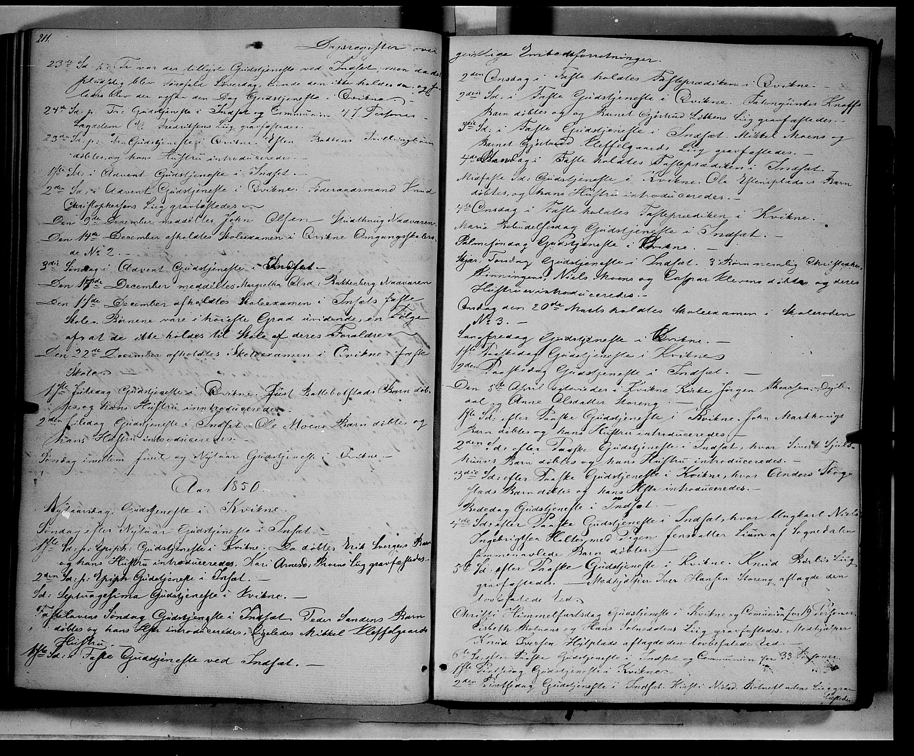 Kvikne prestekontor, AV/SAH-PREST-064/H/Ha/Haa/L0005: Ministerialbok nr. 5, 1841-1862, s. 211