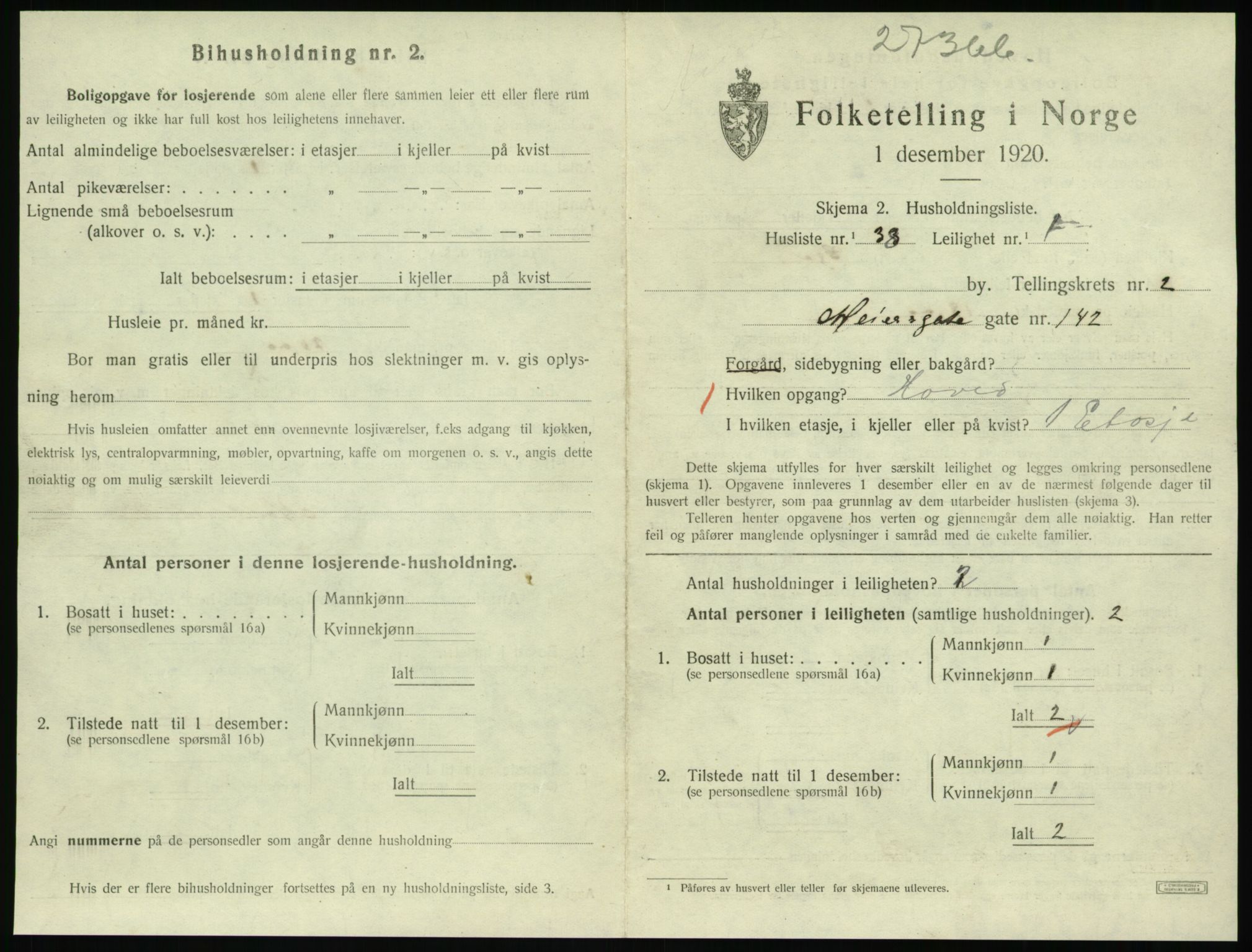 SAT, Folketelling 1920 for 1703 Namsos ladested, 1920, s. 1091