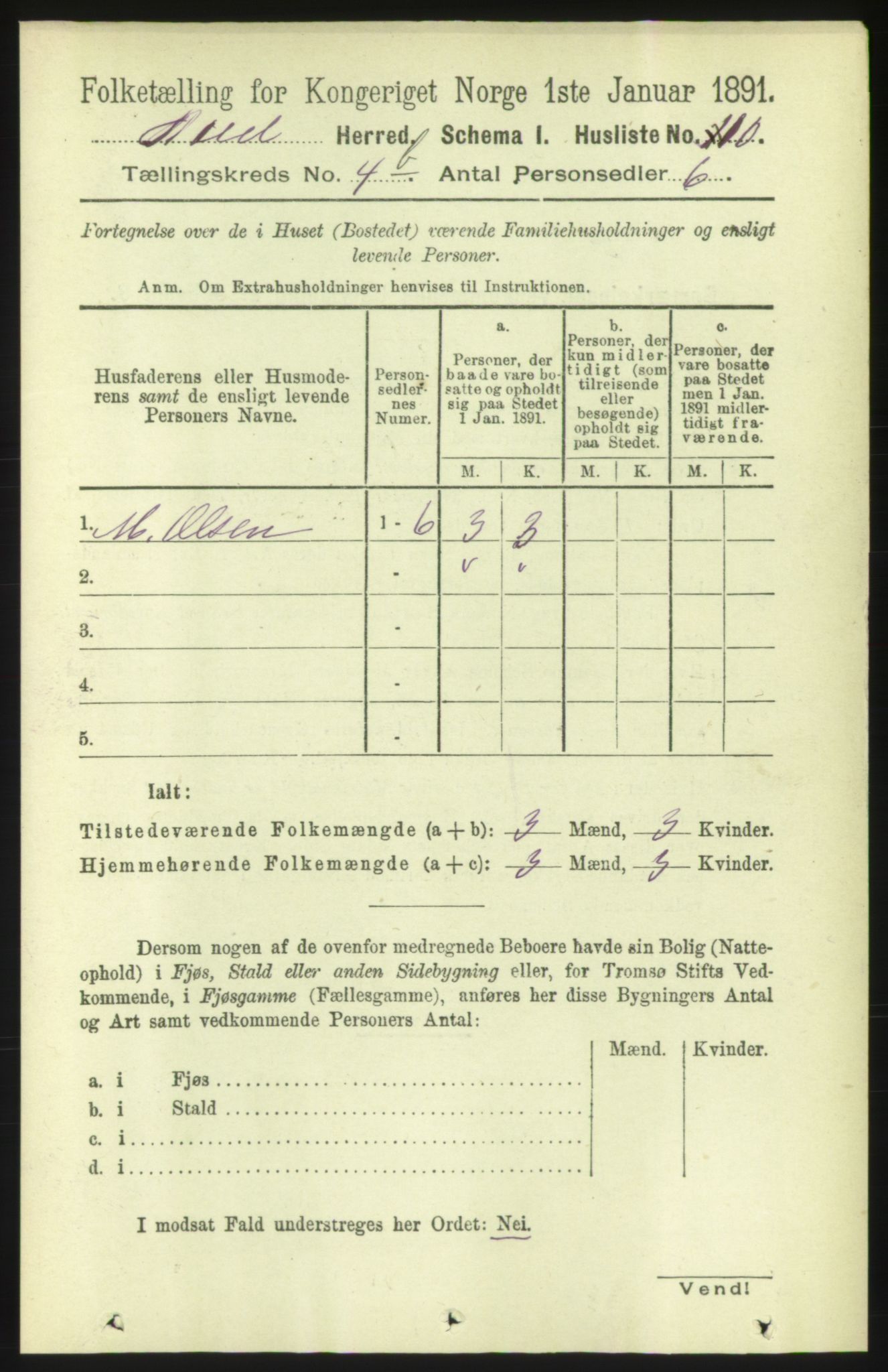 RA, Folketelling 1891 for 1549 Bud herred, 1891, s. 2784