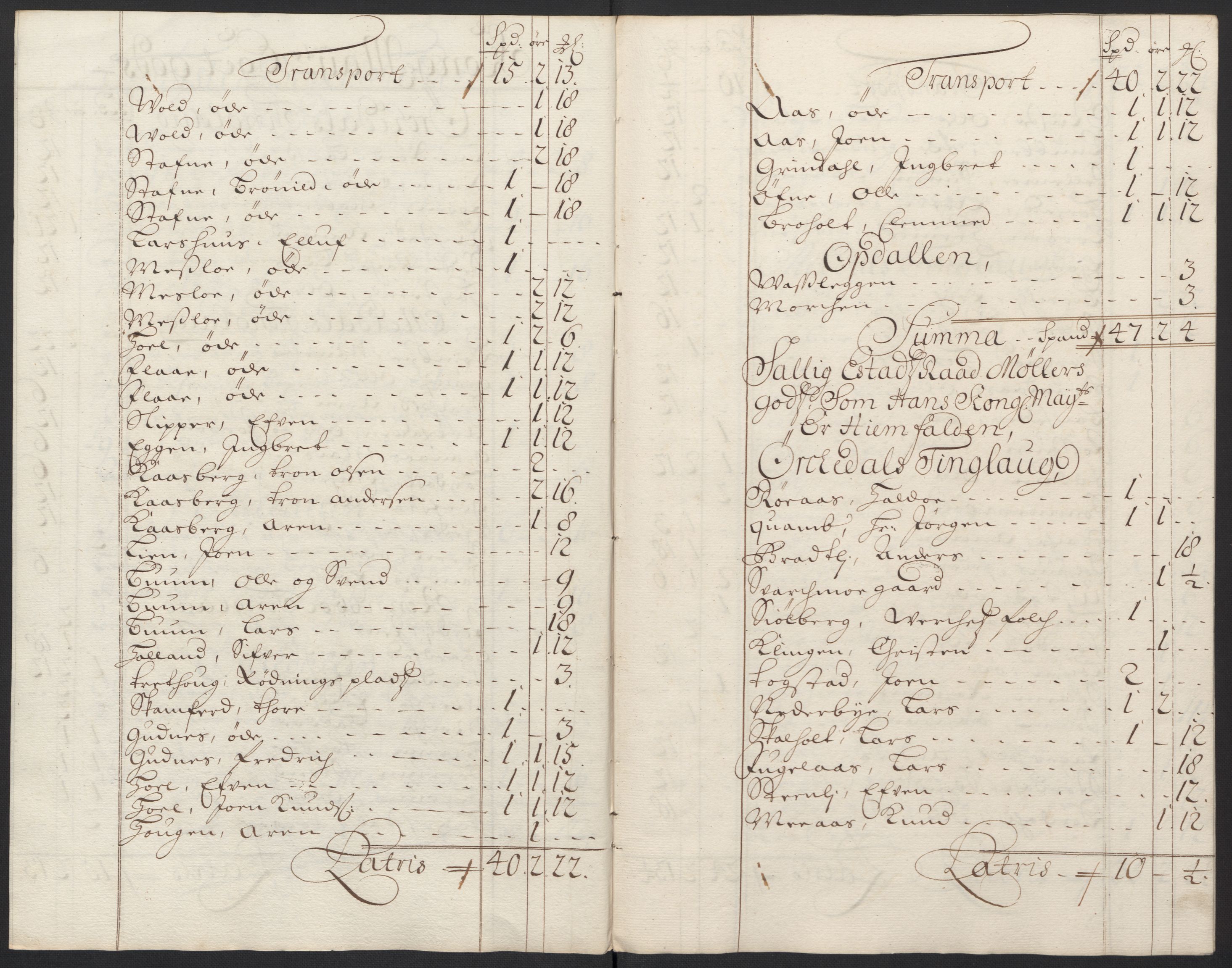 Rentekammeret inntil 1814, Reviderte regnskaper, Fogderegnskap, RA/EA-4092/R60/L3949: Fogderegnskap Orkdal og Gauldal, 1699, s. 125