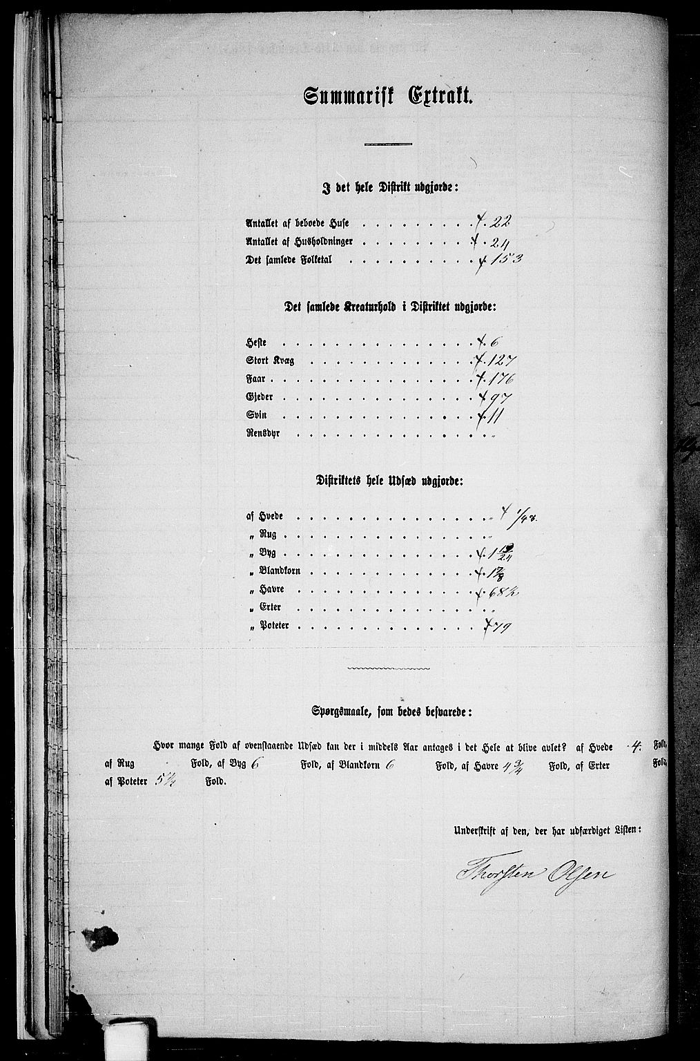 RA, Folketelling 1865 for 1034P Hægebostad prestegjeld, 1865, s. 19