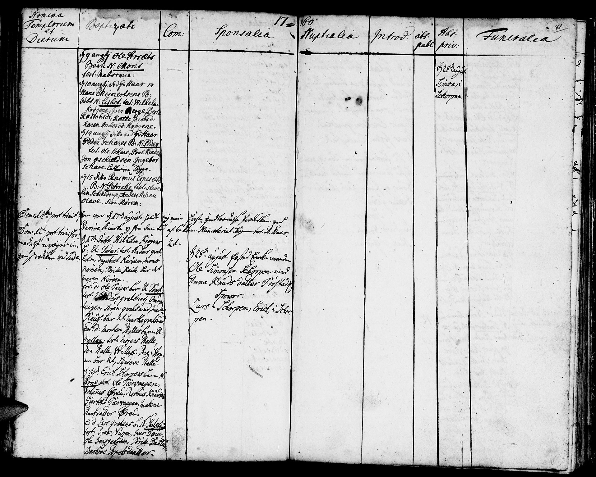Ministerialprotokoller, klokkerbøker og fødselsregistre - Møre og Romsdal, SAT/A-1454/507/L0066: Ministerialbok nr. 507A01, 1731-1766, s. 81