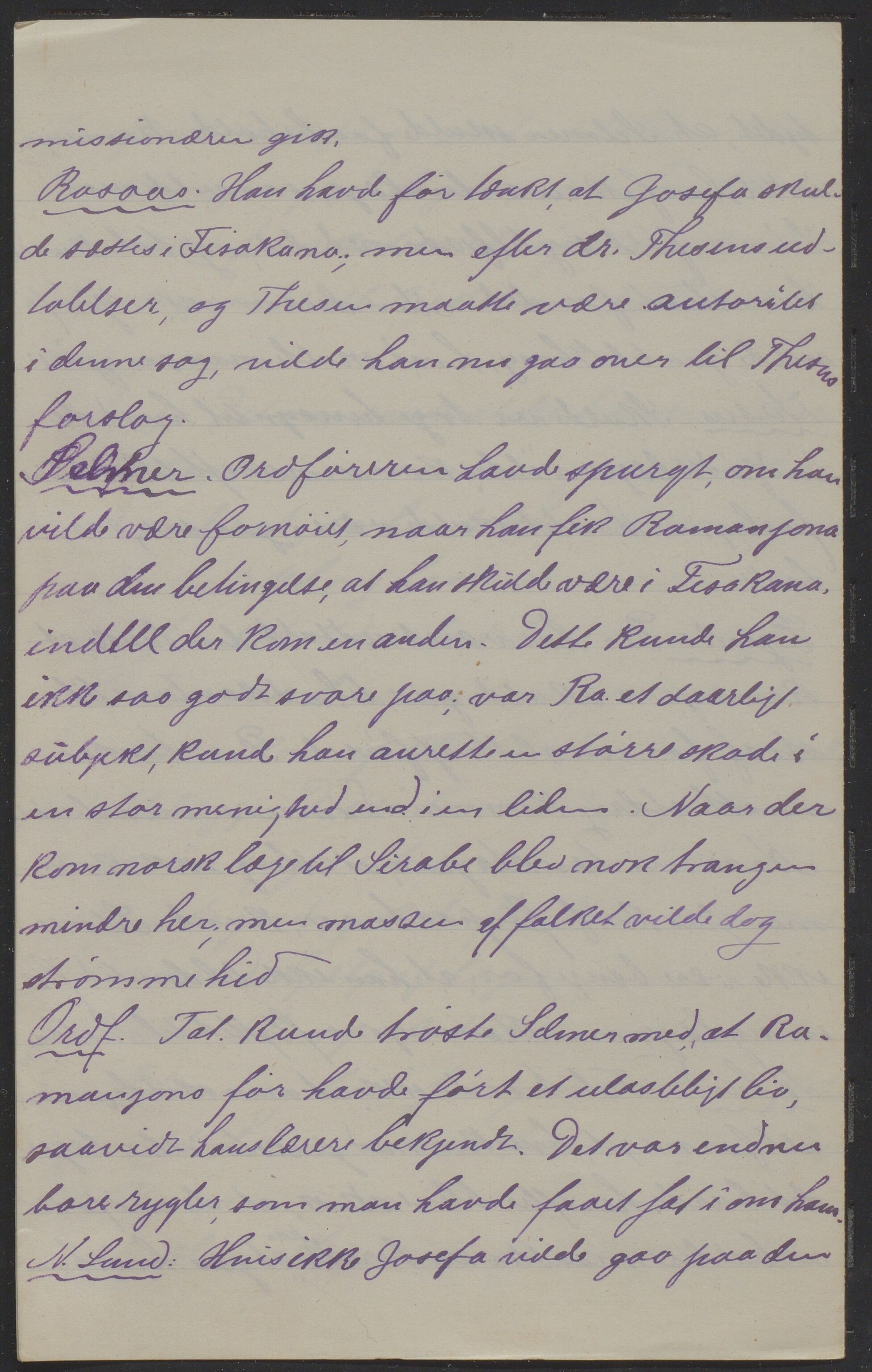 Det Norske Misjonsselskap - hovedadministrasjonen, VID/MA-A-1045/D/Da/Daa/L0039/0007: Konferansereferat og årsberetninger / Konferansereferat fra Madagaskar Innland., 1893