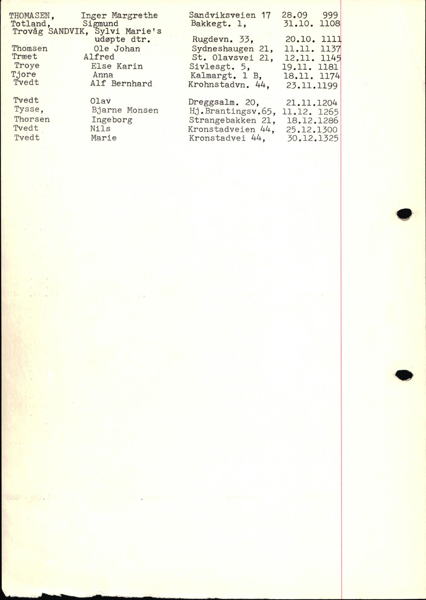 Byfogd og Byskriver i Bergen, SAB/A-3401/06/06Nb/L0019: Register til dødsfalljournaler, 1979, s. 35