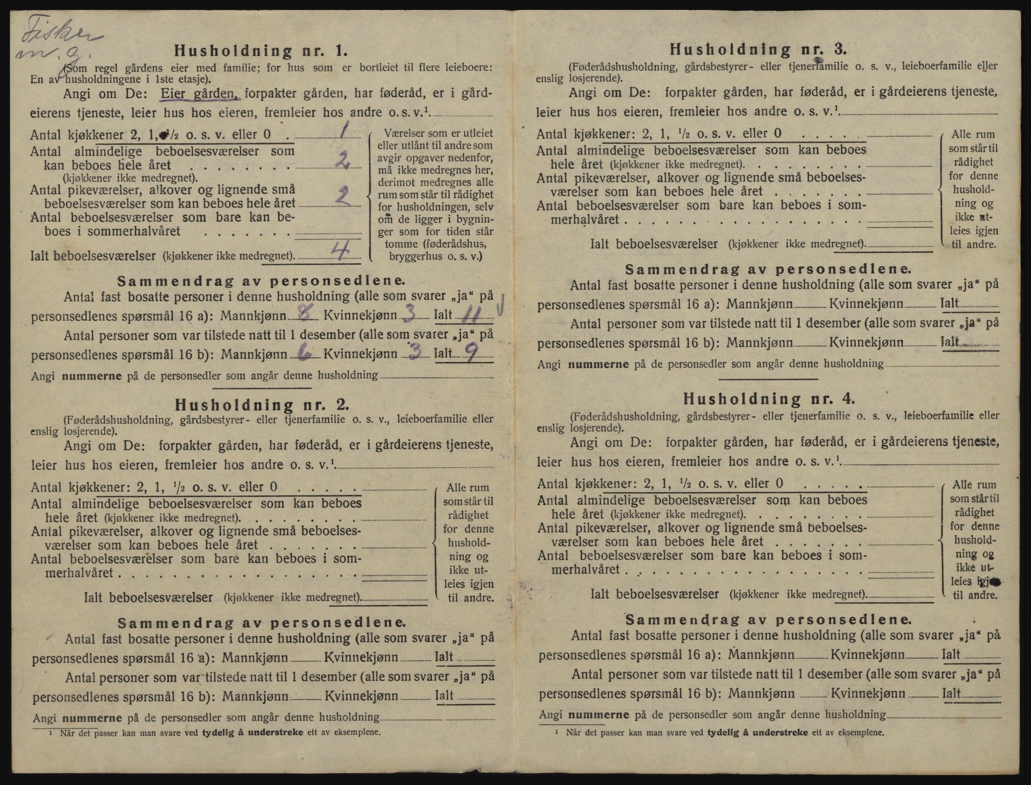 SATØ, Folketelling 1920 for 1927 Tranøy herred, 1920, s. 38