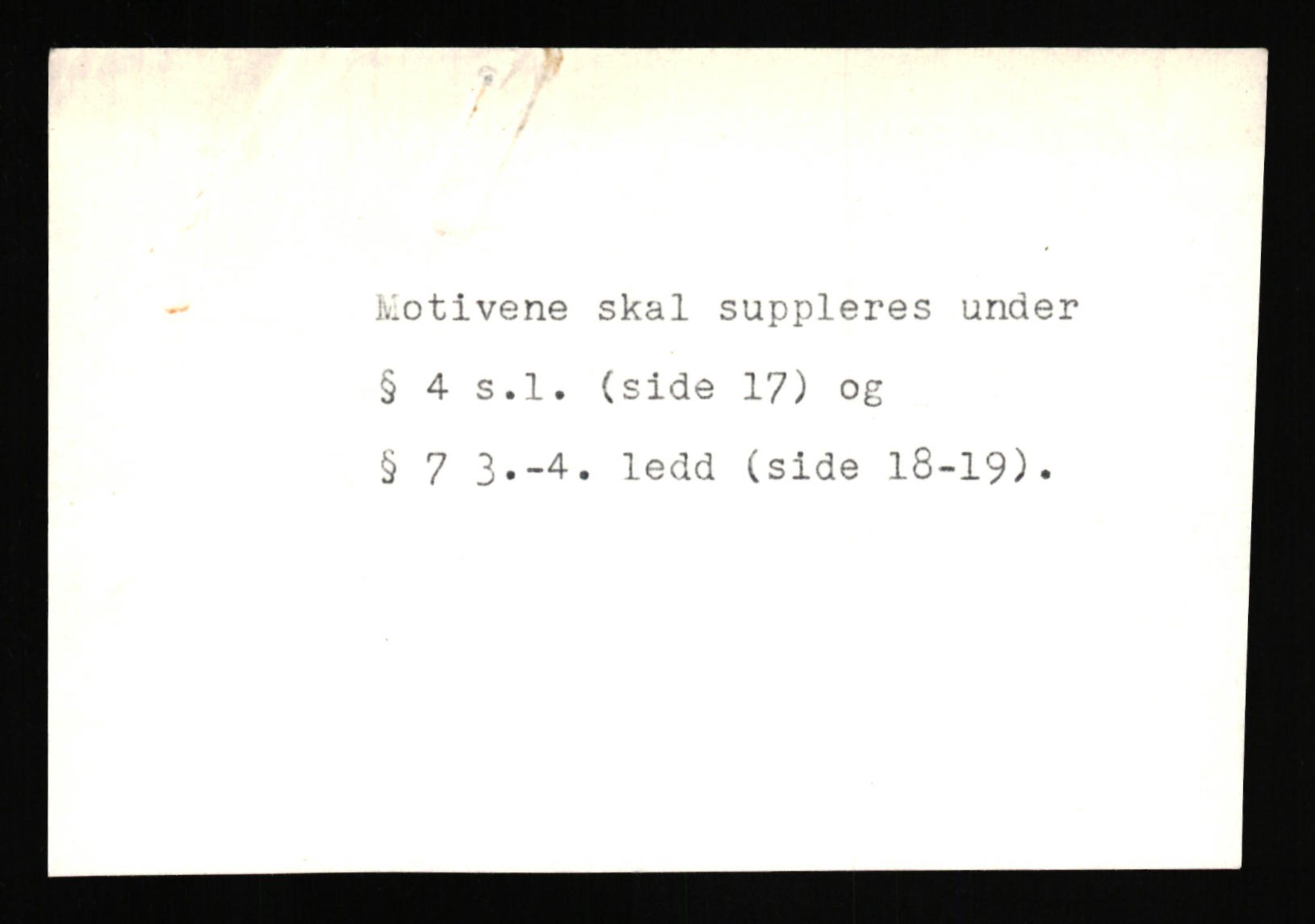 Justisdepartementet, Lovavdelingen, AV/RA-S-3212/D/Dh/L0284/0001: Lover / Uttalelser om lovutkast: Jnr. 455 - 1757. 3 mapper, 1950, s. 10