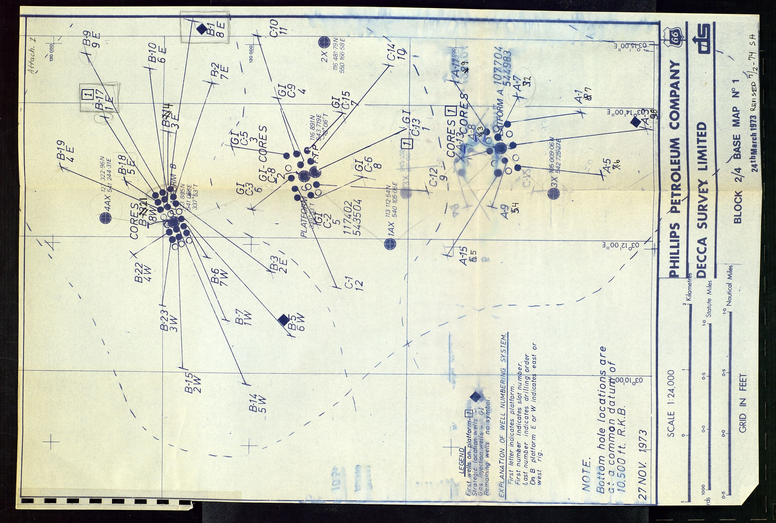 Oljedirektoratet, AV/SAST-A-101366/Da/L0034: Sakarkiv: Ekofisk, 1973