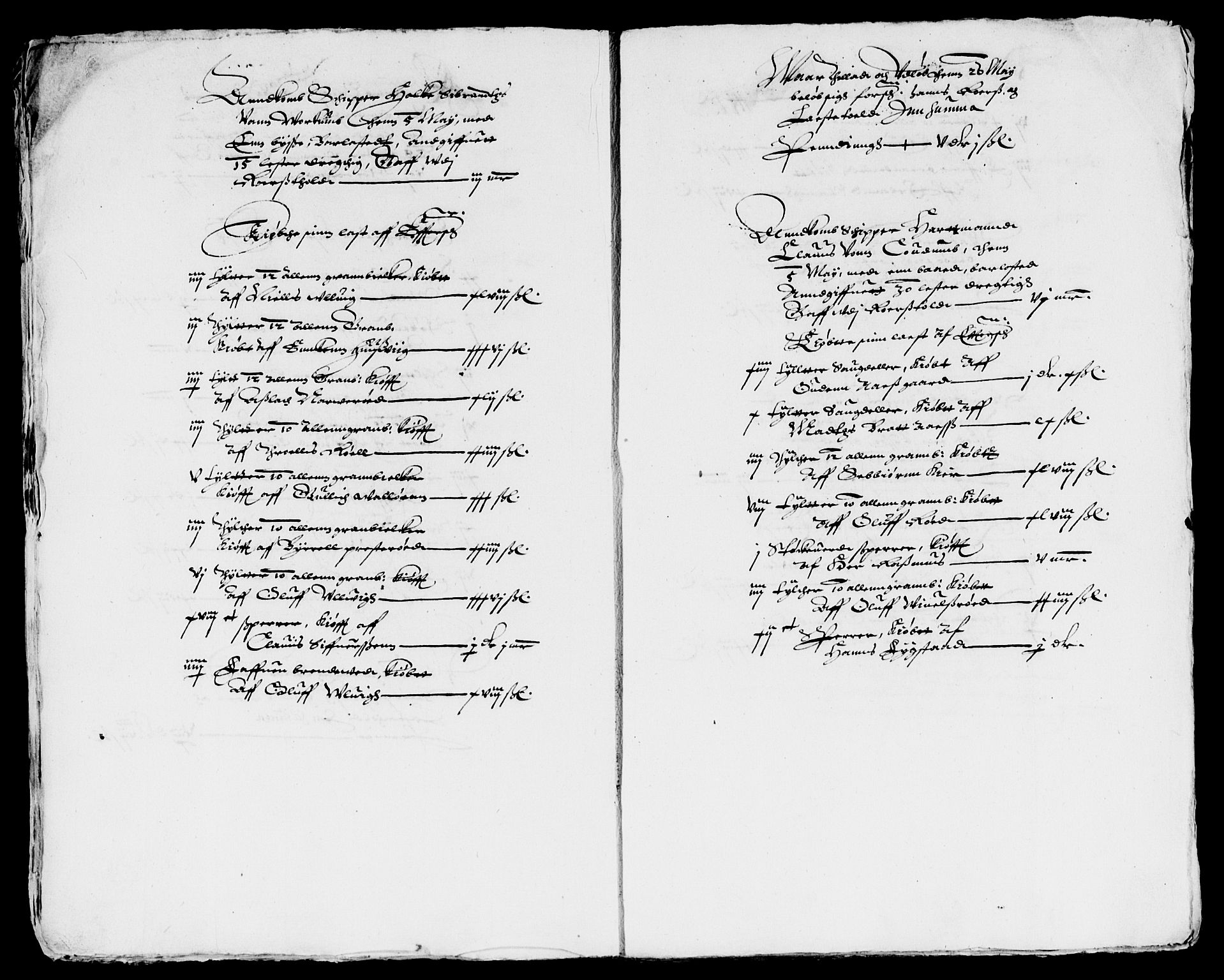 Rentekammeret inntil 1814, Reviderte regnskaper, Lensregnskaper, AV/RA-EA-5023/R/Rb/Rbo/L0001: Tønsberg len, 1584-1612