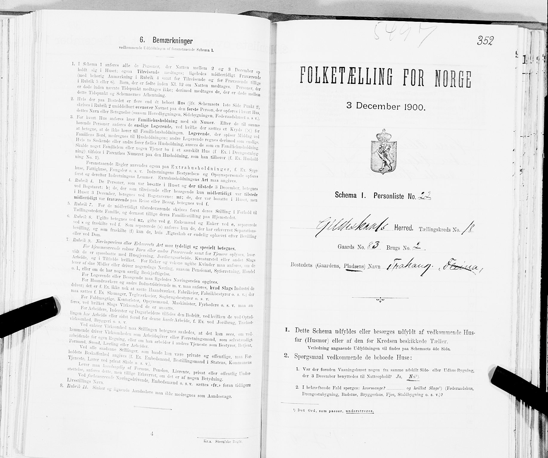 SAT, Folketelling 1900 for 1838 Gildeskål herred, 1900, s. 1862