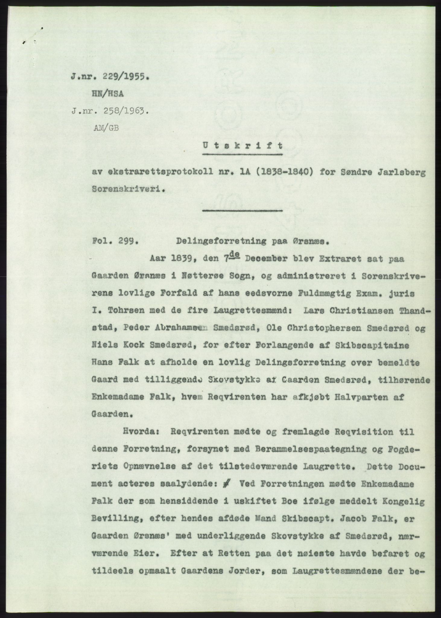 Statsarkivet i Kongsberg, SAKO/A-0001, 1955, s. 60