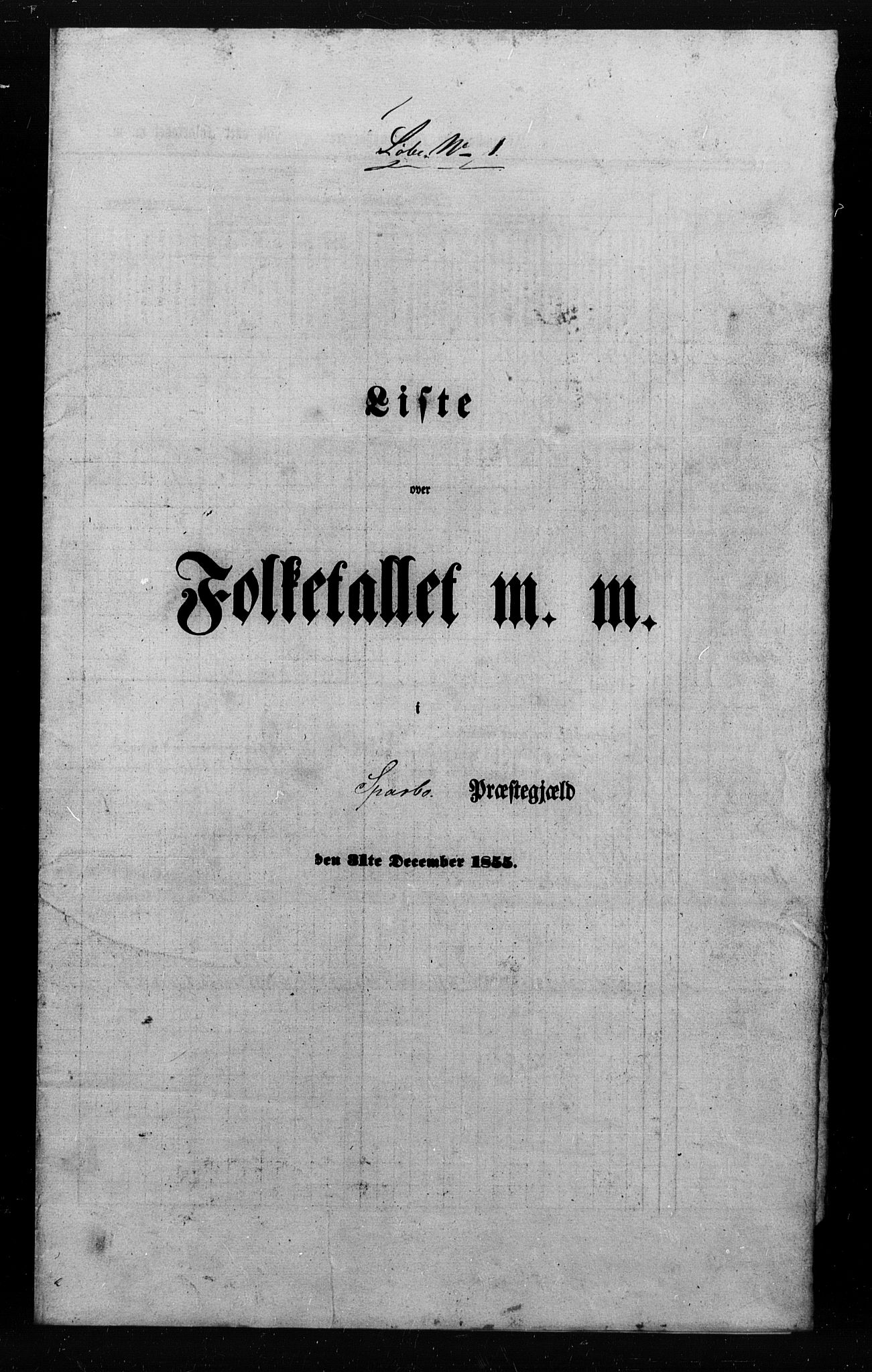 , Folketelling 1855 for 1731P Sparbu prestegjeld, 1855, s. 14