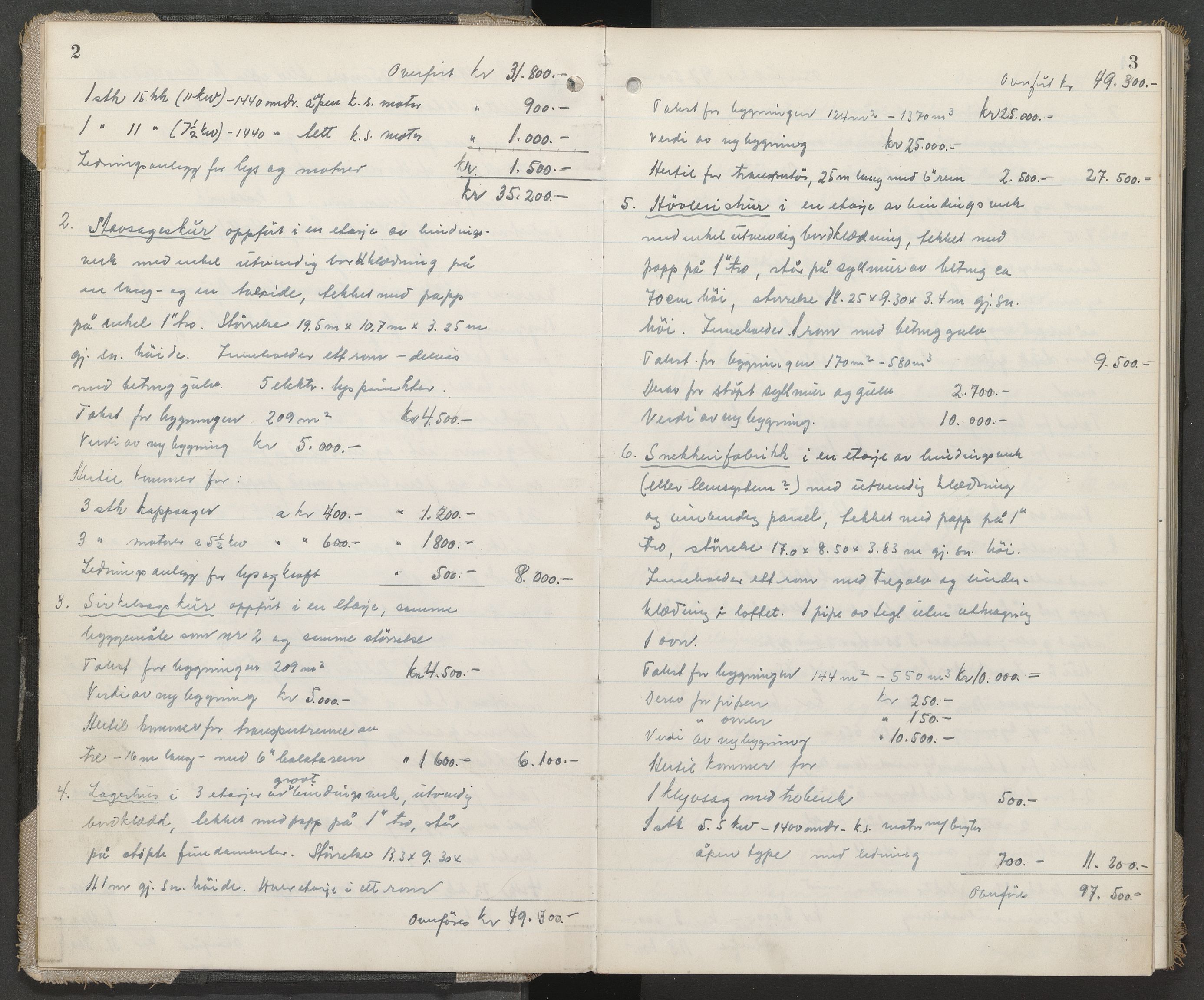 Grane og Hattfjelldal lensmannskontor, AV/SAT-A-5688/3/Oa/L0007: Branntakstprotokoll, 1946-1950