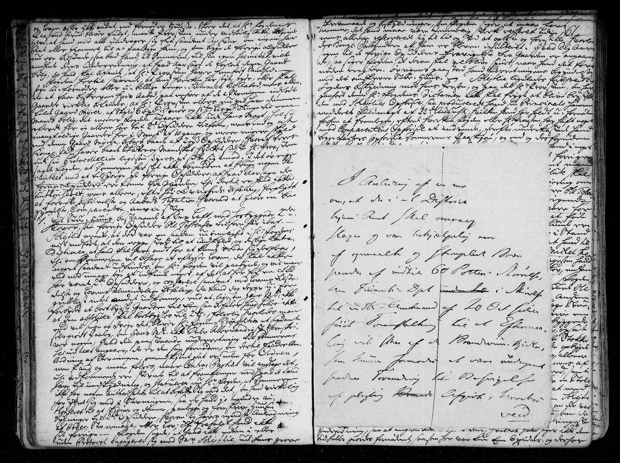 Øvre Romerike sorenskriveri, SAO/A-10649/F/Fb/L0055: Tingbok 55, 1747-1751, s. 60b-61a