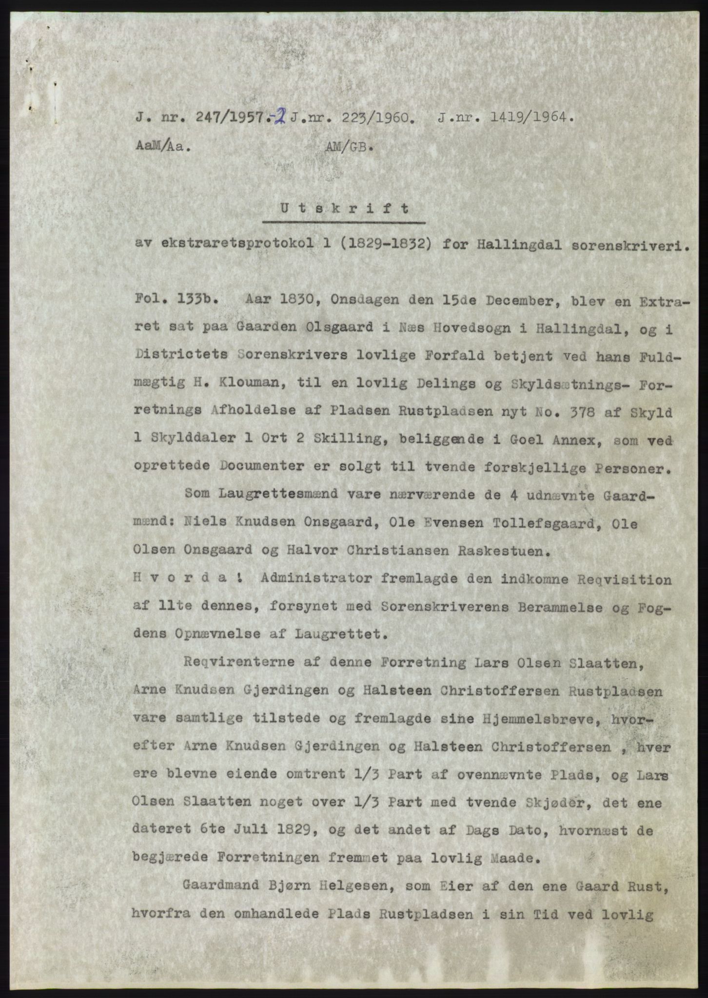 Statsarkivet i Kongsberg, SAKO/A-0001, 1956-1957, s. 302