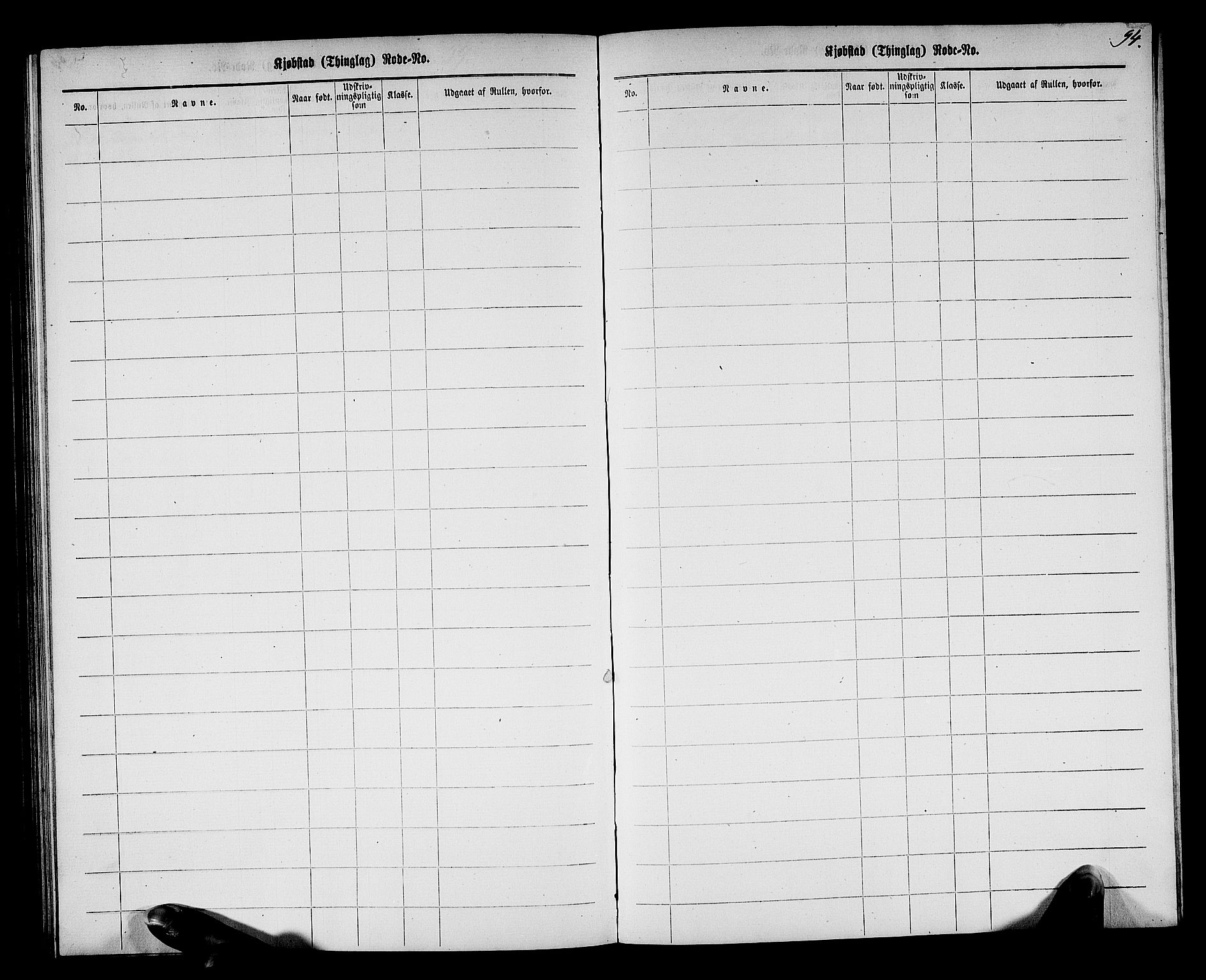 Halden mønstringskontor, AV/SAO-A-10569a/F/Fc/Fcc/L0001: Utskrivningsregisterrulle, 1880, s. 93