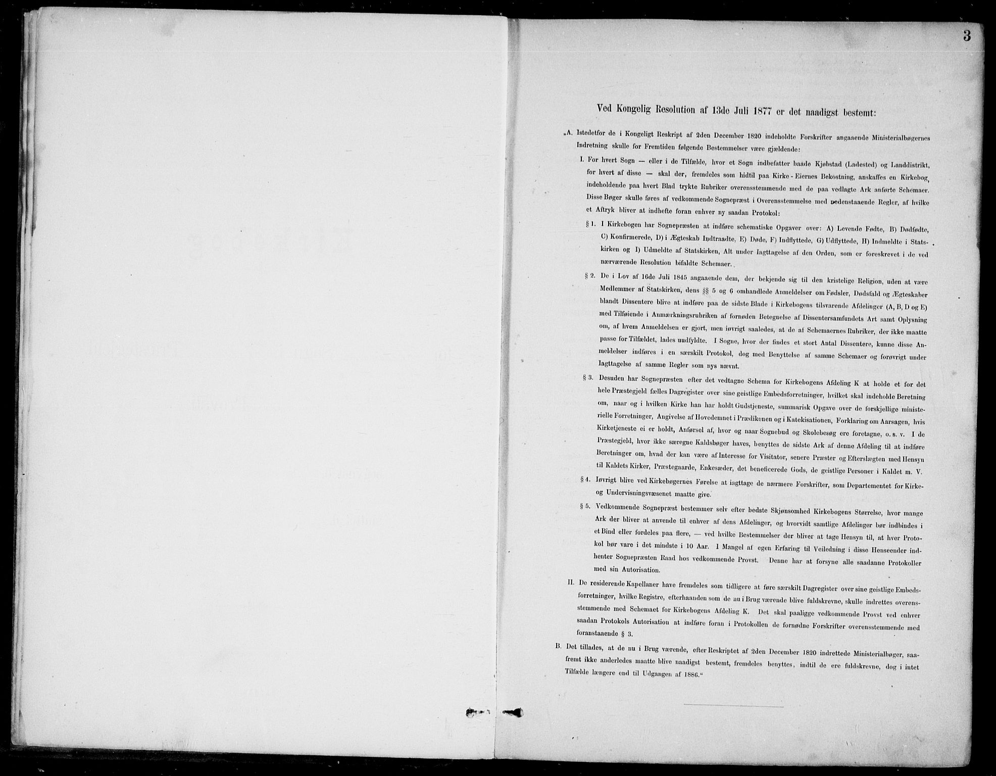 Bjelland sokneprestkontor, SAK/1111-0005/F/Fb/Fba/L0005: Klokkerbok nr. B 5, 1887-1923, s. 3