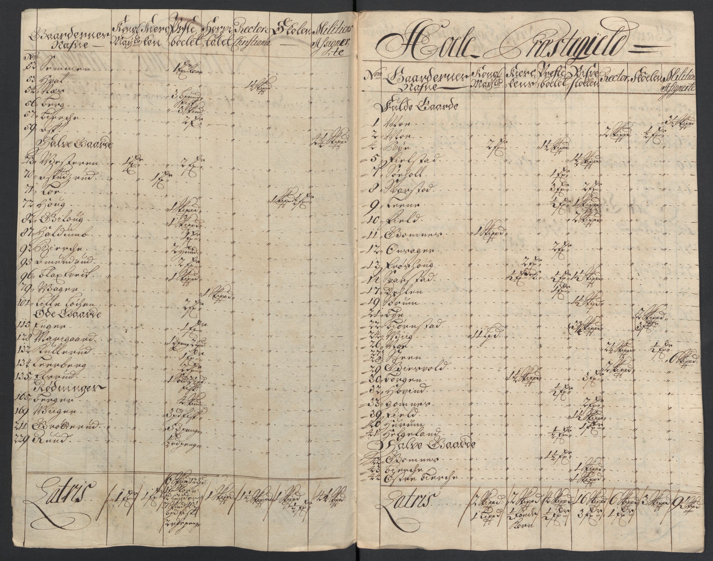Rentekammeret inntil 1814, Reviderte regnskaper, Fogderegnskap, RA/EA-4092/R22/L1466: Fogderegnskap Ringerike, Hallingdal og Buskerud, 1707, s. 249