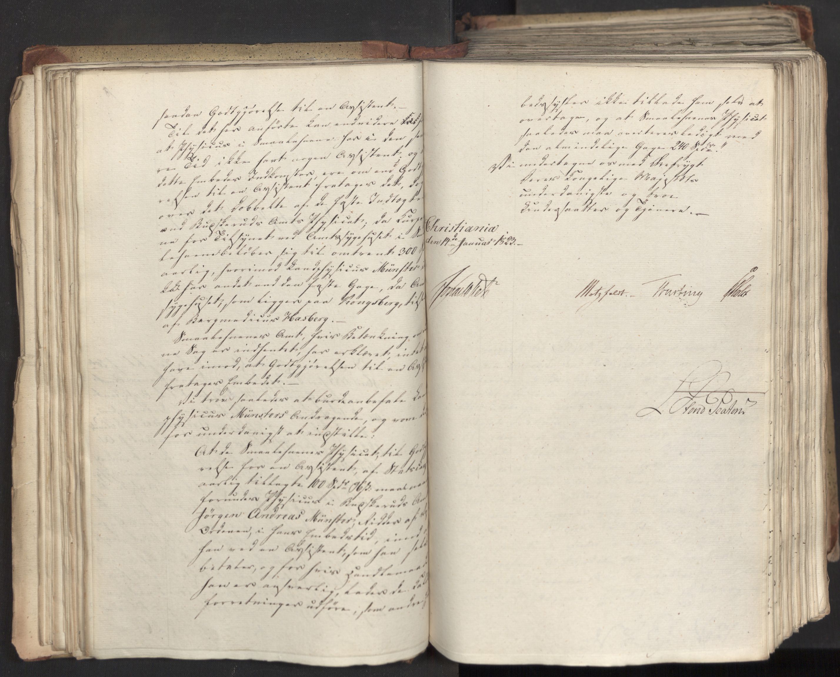 Statsrådsavdelingen i Stockholm, AV/RA-S-1003/D/Da/L0033: Regjeringsinnstillinger nr. 1-274, 1823, s. 78