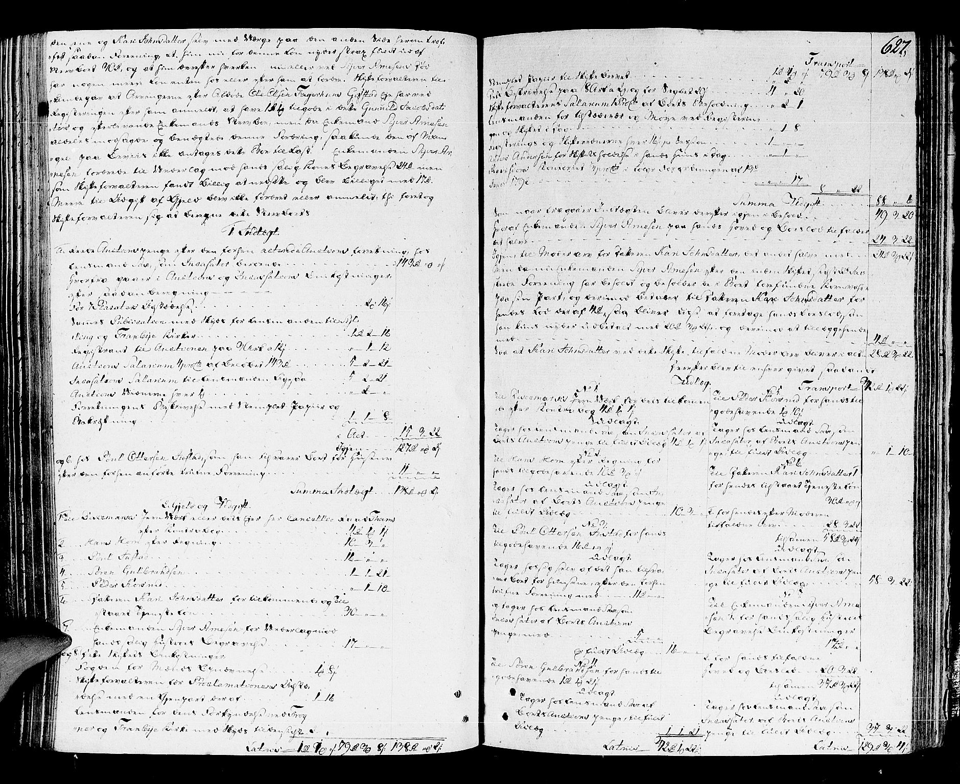 Lier, Røyken og Hurum sorenskriveri, AV/SAKO-A-89/H/Hc/L0007a: Skifteprotokoll, 1789-1799, s. 626b-627a