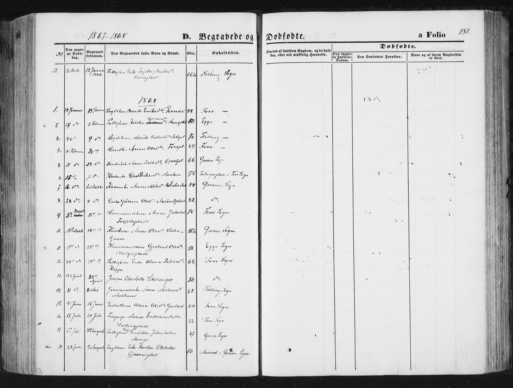 Ministerialprotokoller, klokkerbøker og fødselsregistre - Nord-Trøndelag, SAT/A-1458/746/L0447: Ministerialbok nr. 746A06, 1860-1877, s. 251