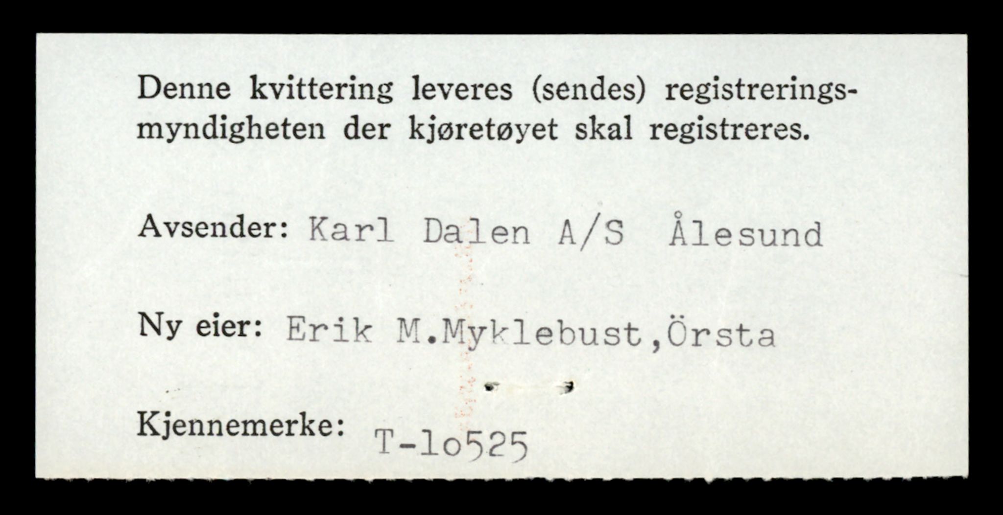 Møre og Romsdal vegkontor - Ålesund trafikkstasjon, SAT/A-4099/F/Fe/L0021: Registreringskort for kjøretøy T 10471 - T 10583, 1927-1998, s. 1536