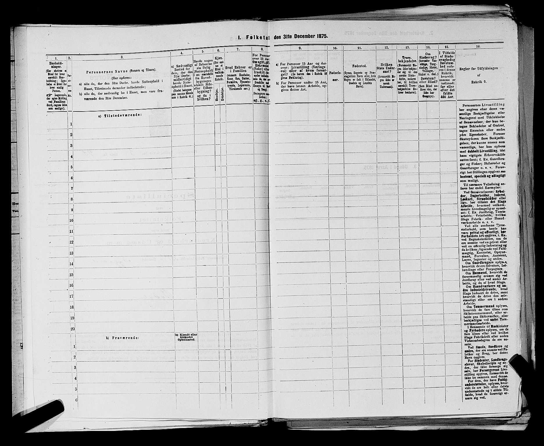 RA, Folketelling 1875 for 0132L Fredrikstad prestegjeld, Glemmen sokn, 1875, s. 905