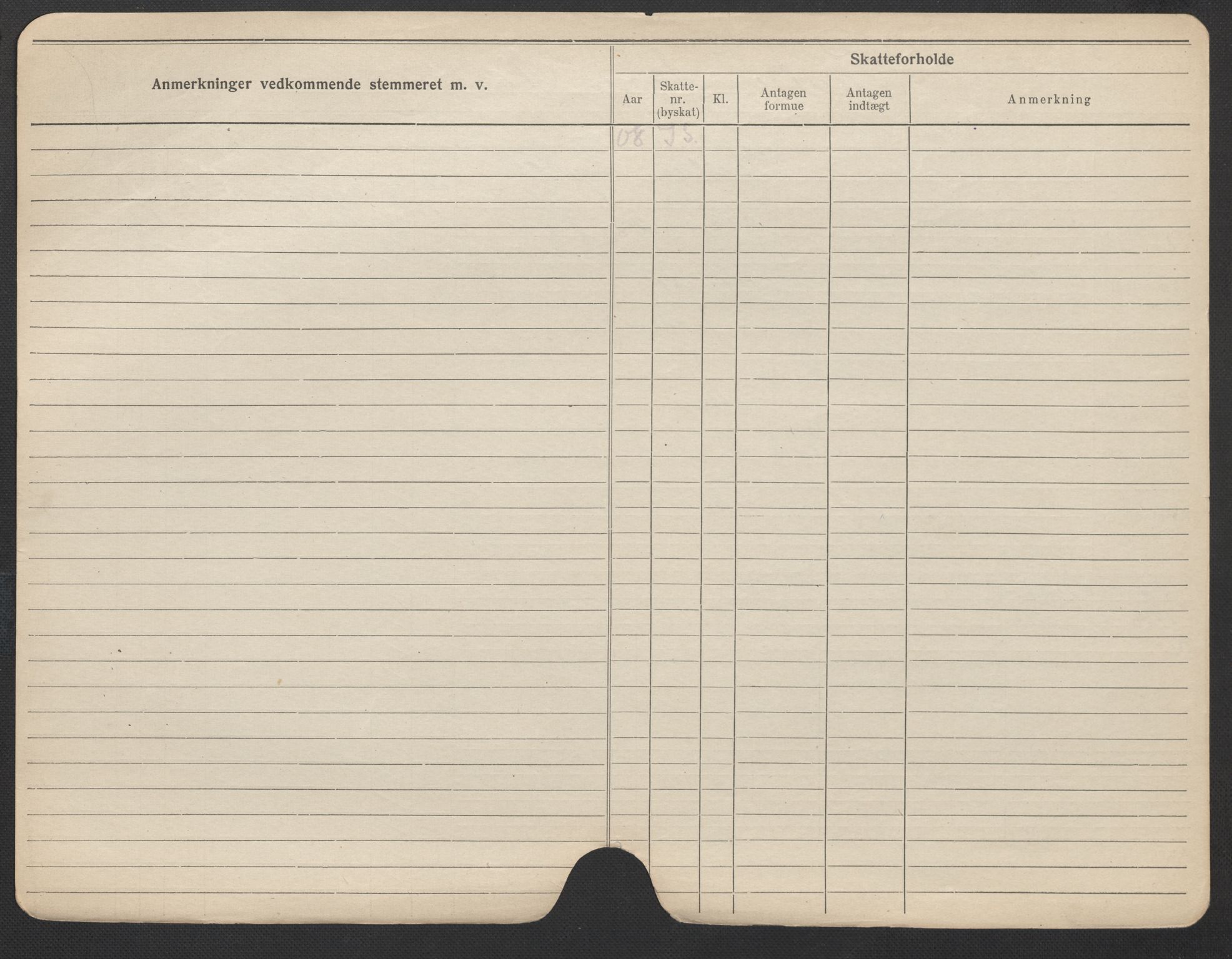 Oslo folkeregister, Registerkort, SAO/A-11715/F/Fa/Fac/L0022: Kvinner, 1906-1914, s. 525b