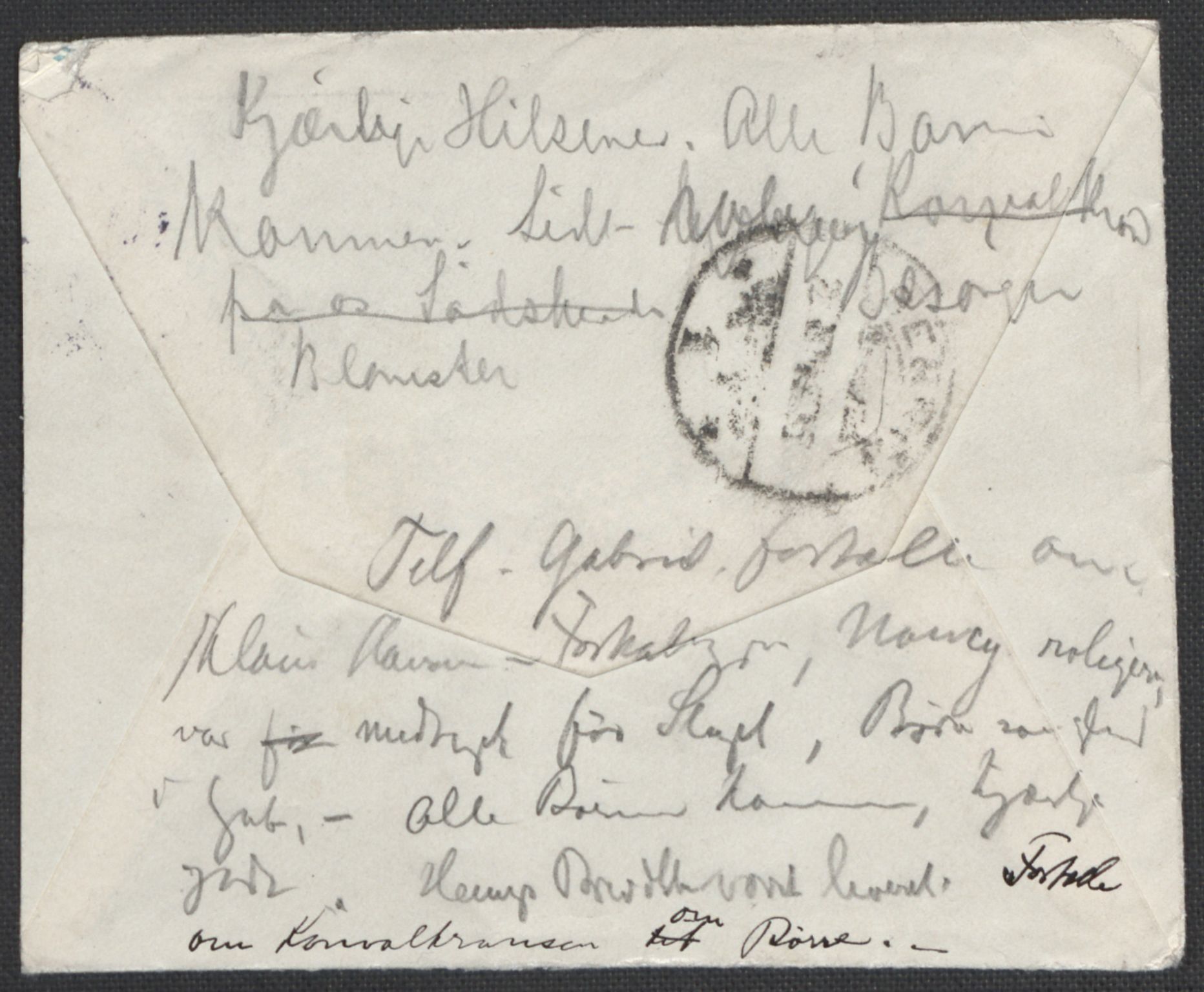 Beyer, Frants, RA/PA-0132/F/L0001: Brev fra Edvard Grieg til Frantz Beyer og "En del optegnelser som kan tjene til kommentar til brevene" av Marie Beyer, 1872-1907, s. 832