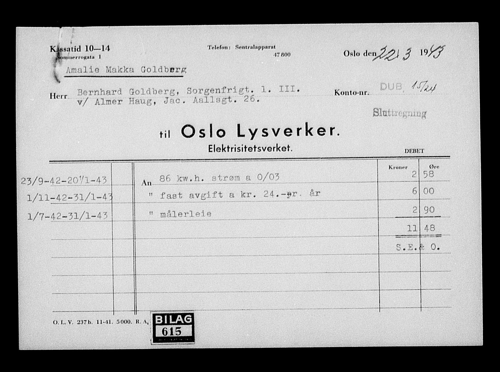 Justisdepartementet, Tilbakeføringskontoret for inndratte formuer, AV/RA-S-1564/H/Hc/Hcc/L0939: --, 1945-1947, s. 238