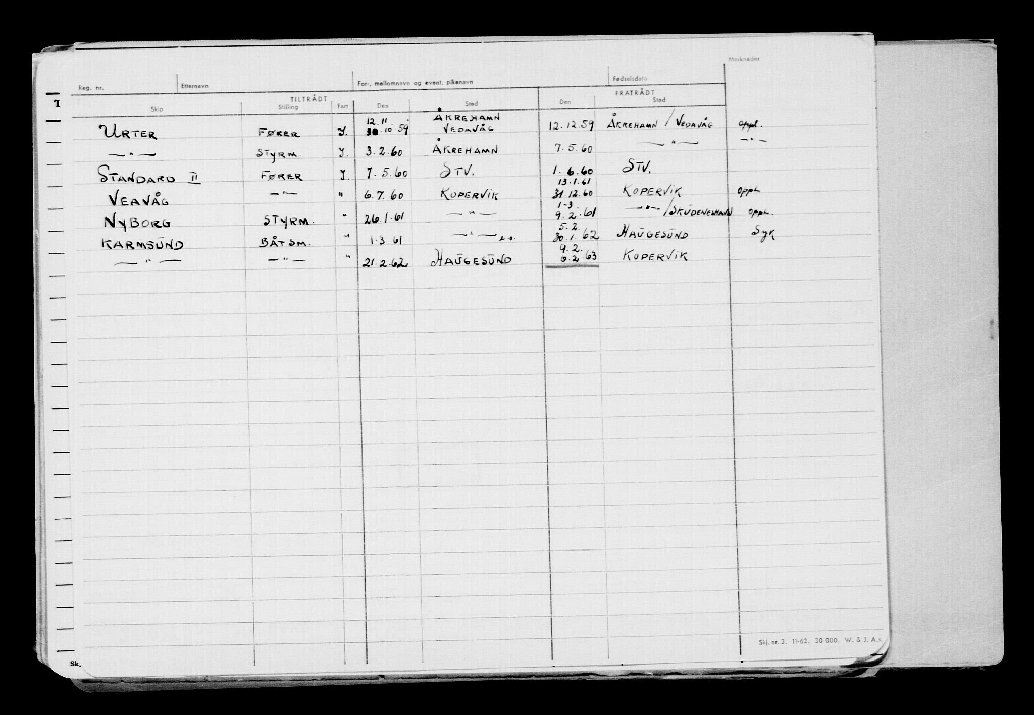 Direktoratet for sjømenn, AV/RA-S-3545/G/Gb/L0133: Hovedkort, 1915, s. 498