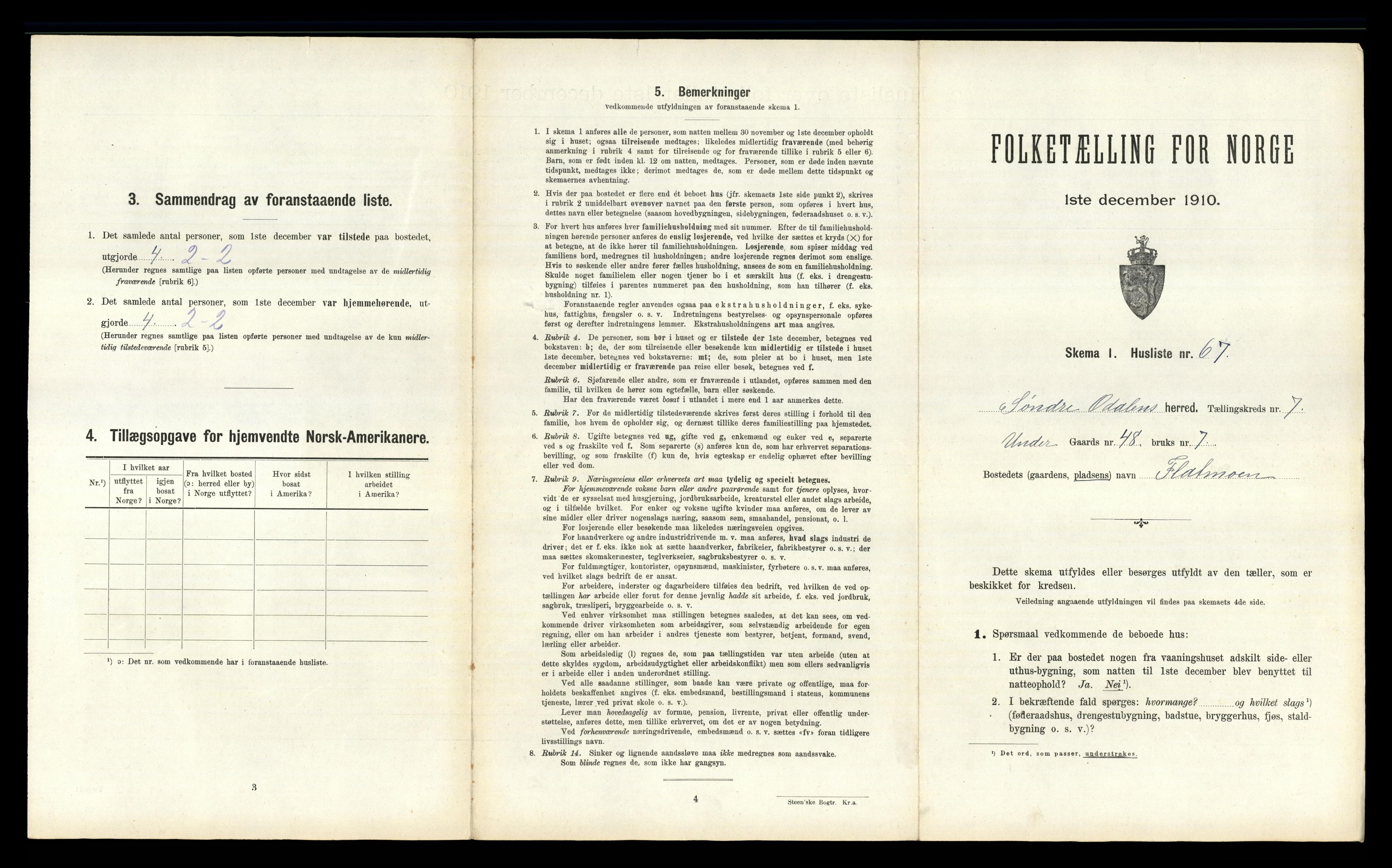 RA, Folketelling 1910 for 0419 Sør-Odal herred, 1910, s. 1292