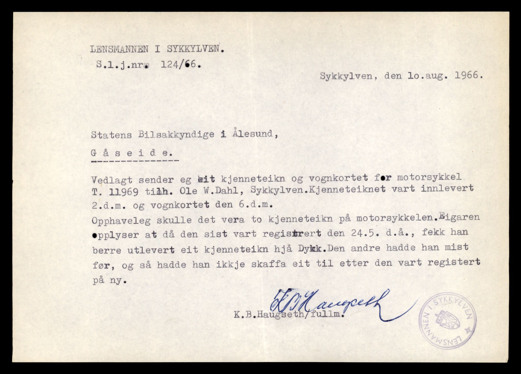 Møre og Romsdal vegkontor - Ålesund trafikkstasjon, AV/SAT-A-4099/F/Fe/L0031: Registreringskort for kjøretøy T 11800 - T 11996, 1927-1998, s. 2873