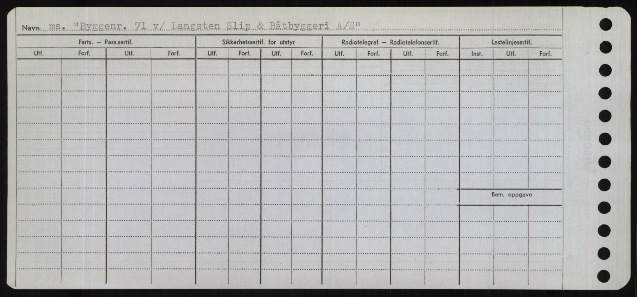 Sjøfartsdirektoratet med forløpere, Skipsmålingen, RA/S-1627/H/Hd/L0006: Fartøy, Byg-Båt, s. 482