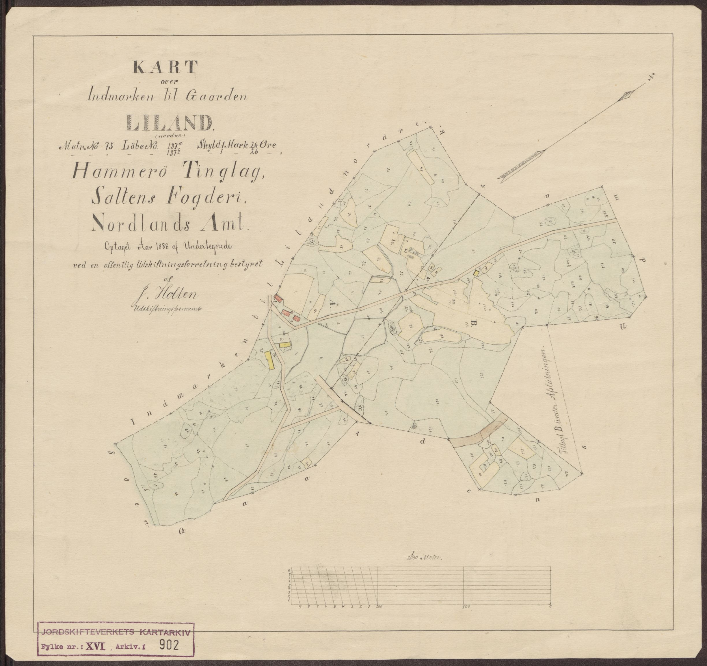 Jordskifteverkets kartarkiv, AV/RA-S-3929/T, 1859-1988, s. 1041