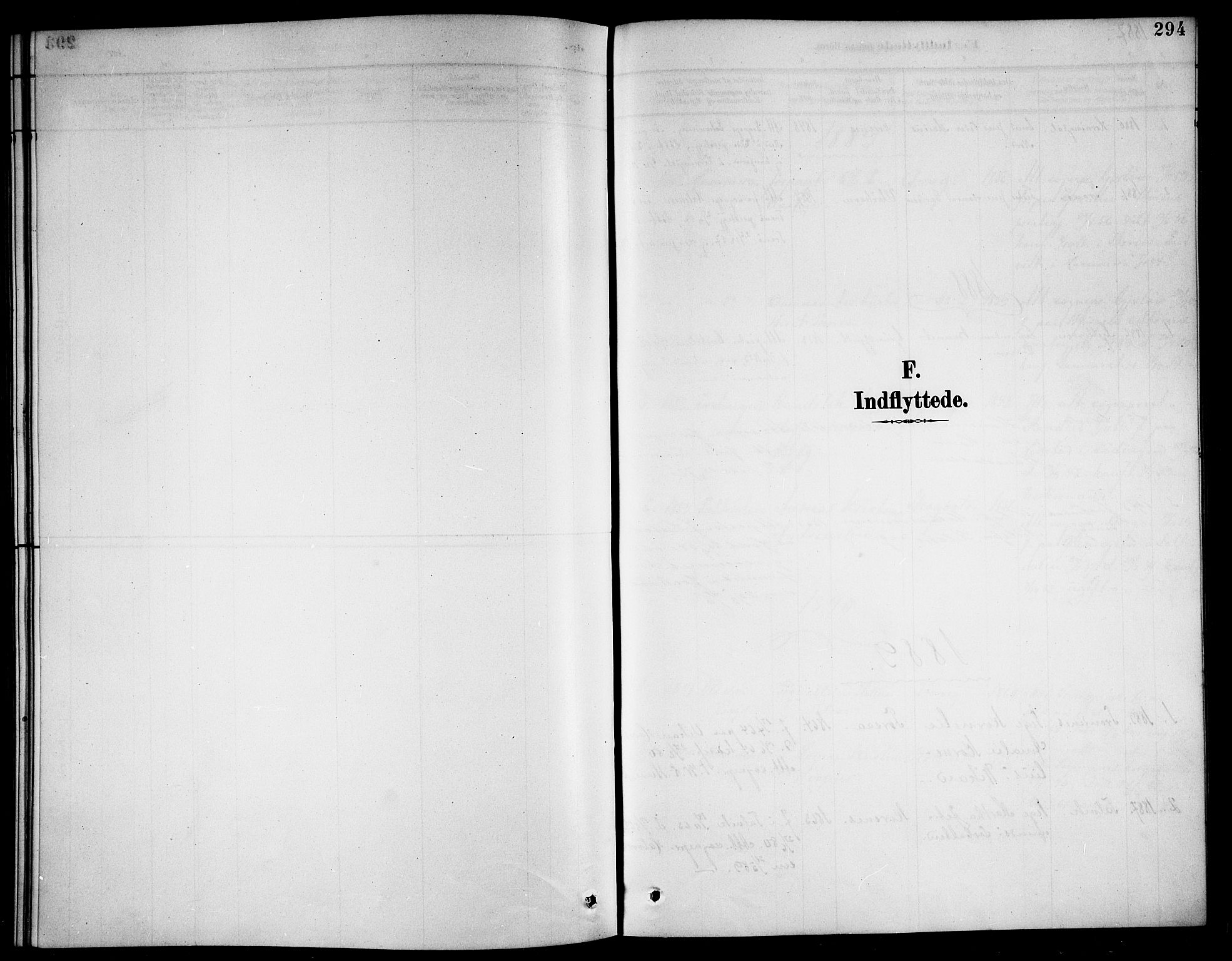 Ministerialprotokoller, klokkerbøker og fødselsregistre - Nordland, AV/SAT-A-1459/861/L0876: Klokkerbok nr. 861C02, 1887-1903, s. 294