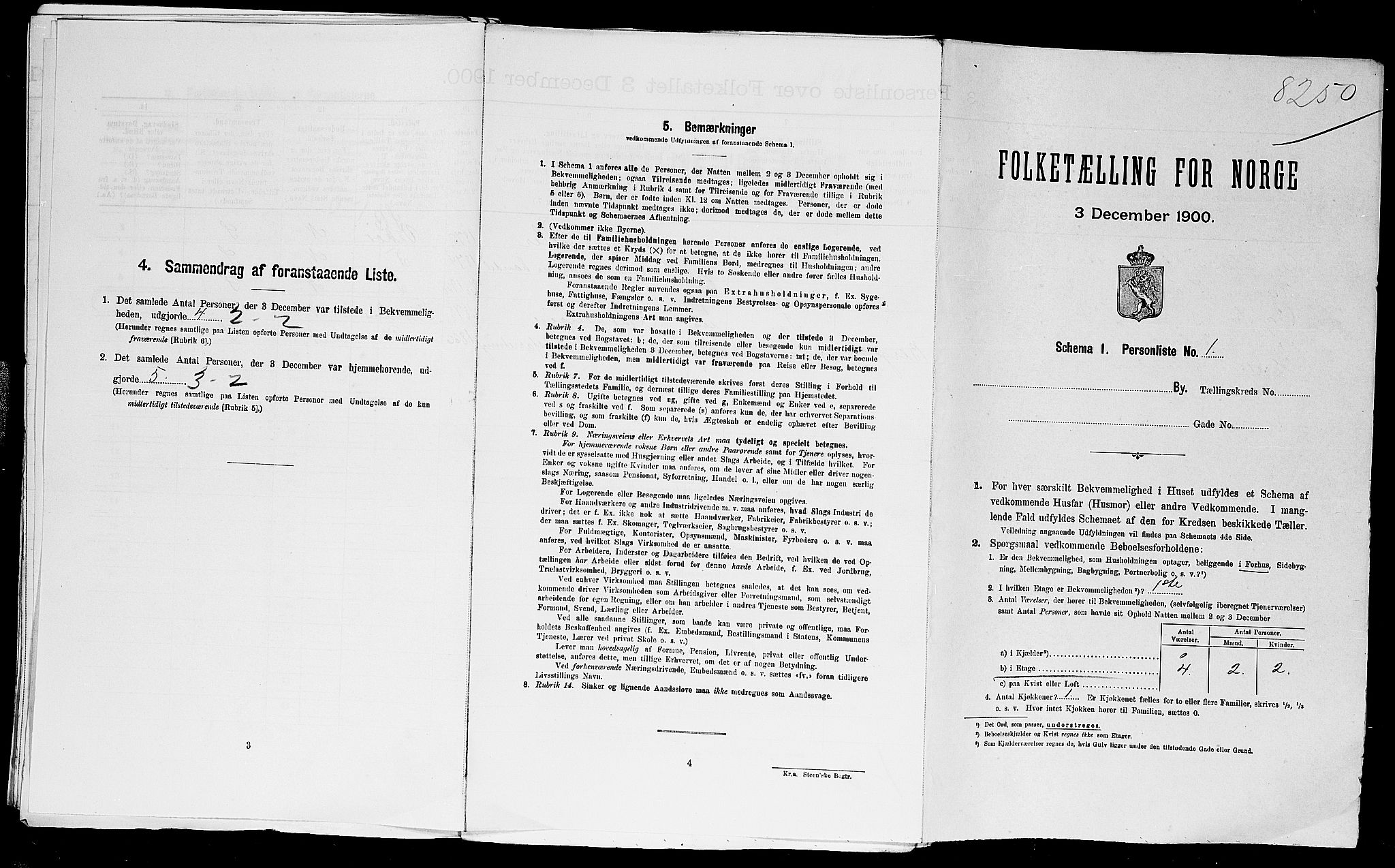 SAST, Folketelling 1900 for 1105 Kopervik ladested, 1900, s. 757