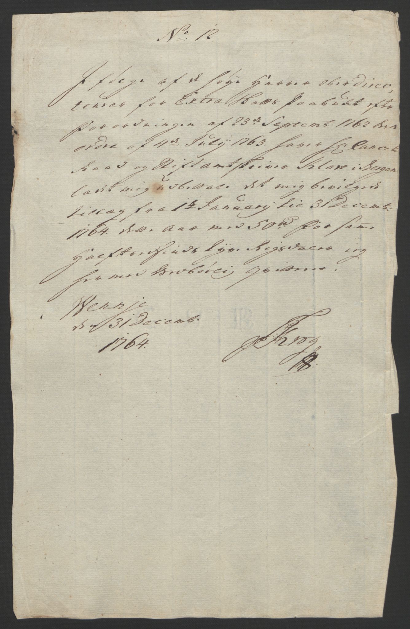 Rentekammeret inntil 1814, Reviderte regnskaper, Fogderegnskap, RA/EA-4092/R67/L4747: Ekstraskatten Vesterålen, Andenes og Lofoten, 1762-1766, s. 333
